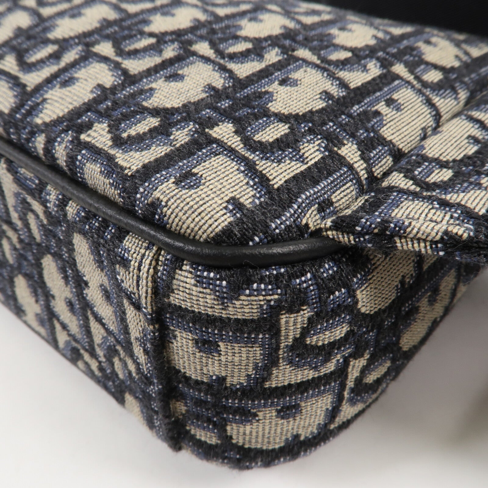 Dior 帆布Belt Bag銀扣腰包