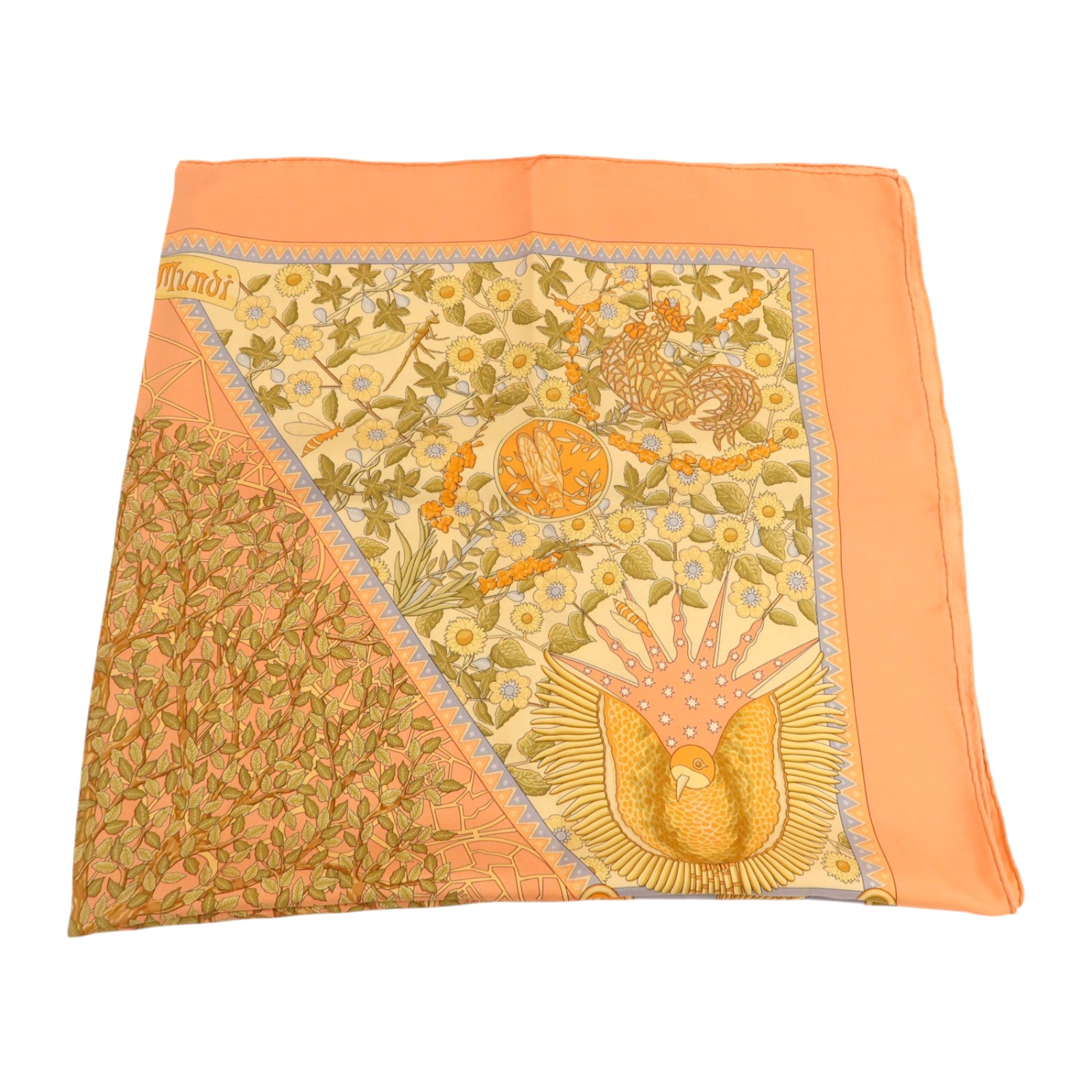 HERMES 絲質Scarf 90X90絲巾