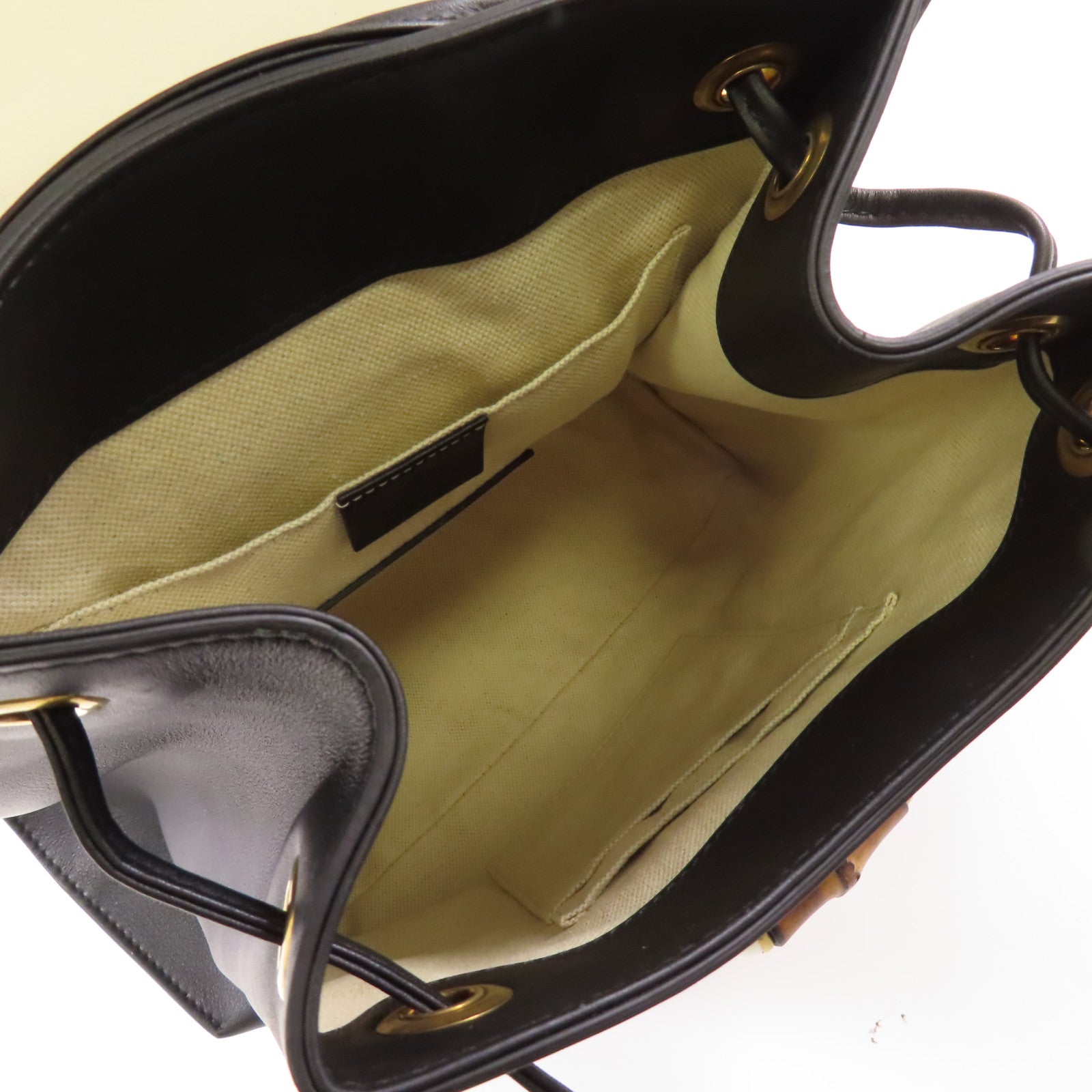 GUCCI 【激減優惠】牛皮皮革Backpack金扣背包