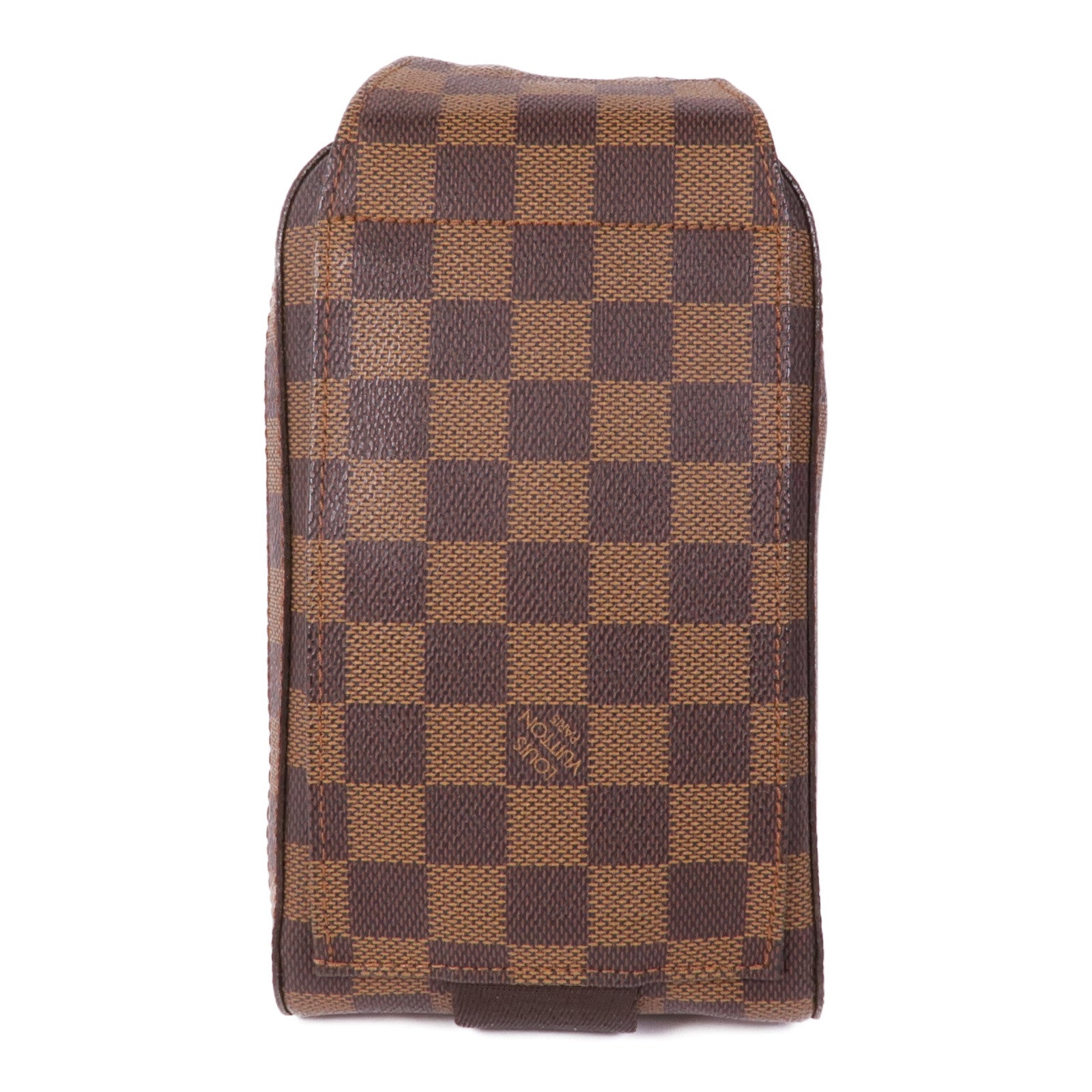 LOUIS VUITTON Damier Geronimos金扣腰包