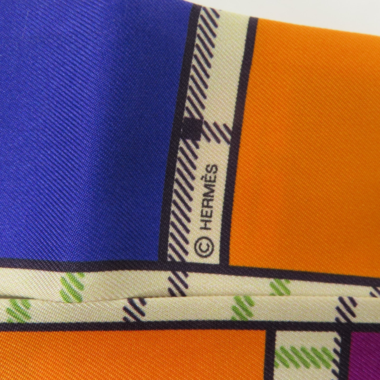 HERMES 絲質Twilly絲巾