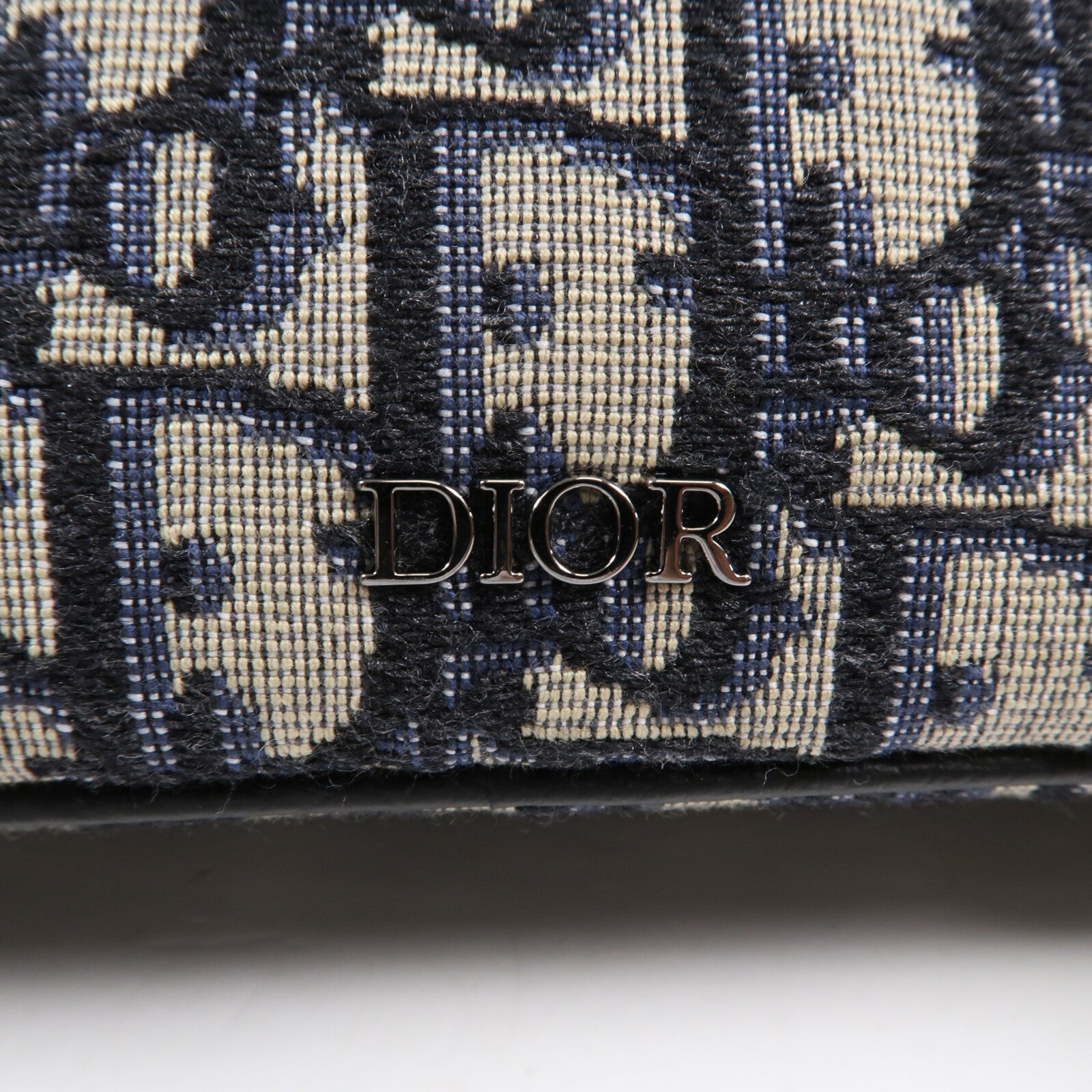 Dior 帆布Belt Bag銀扣腰包