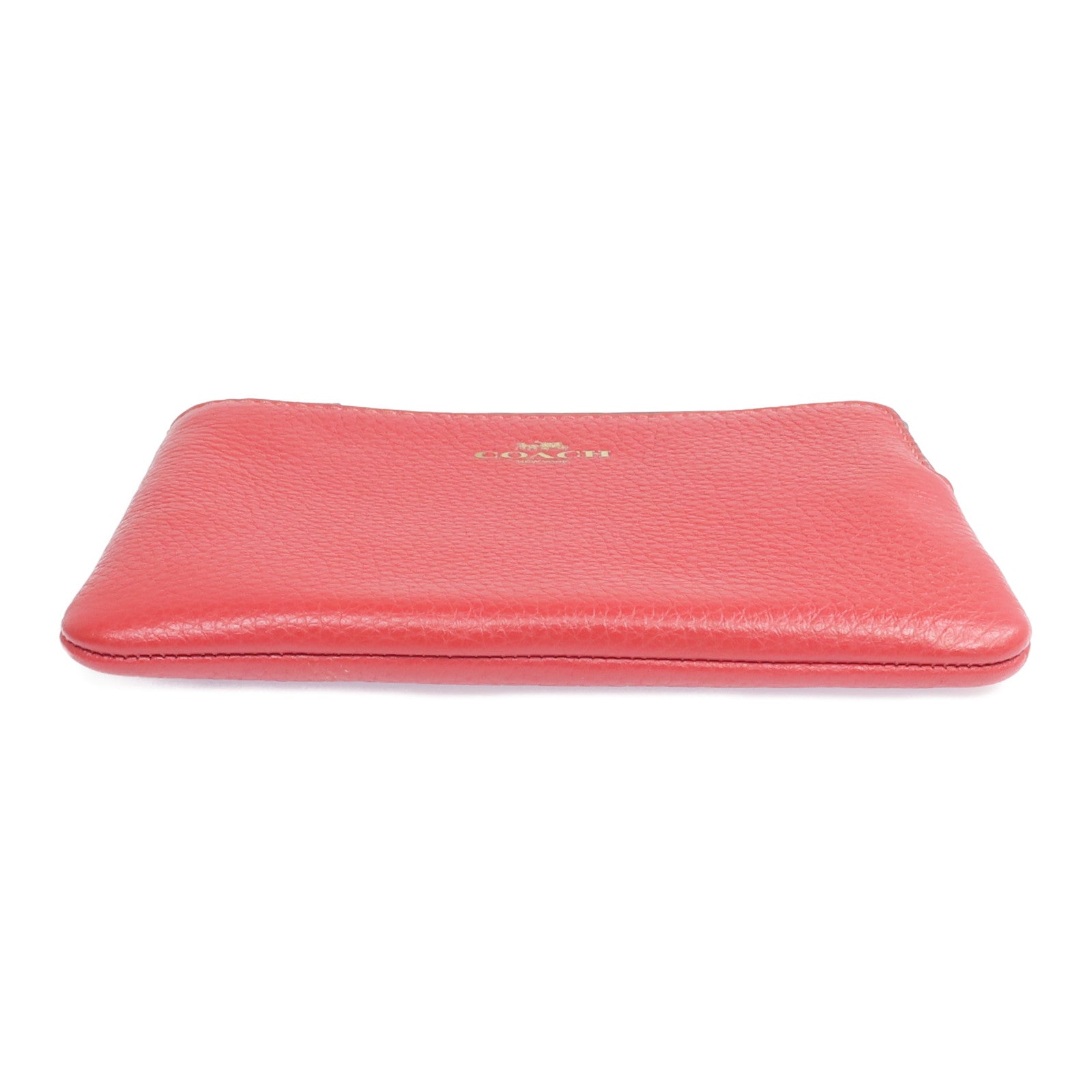 COACH 【激減優惠】牛皮皮革Wallet金扣長錢包
