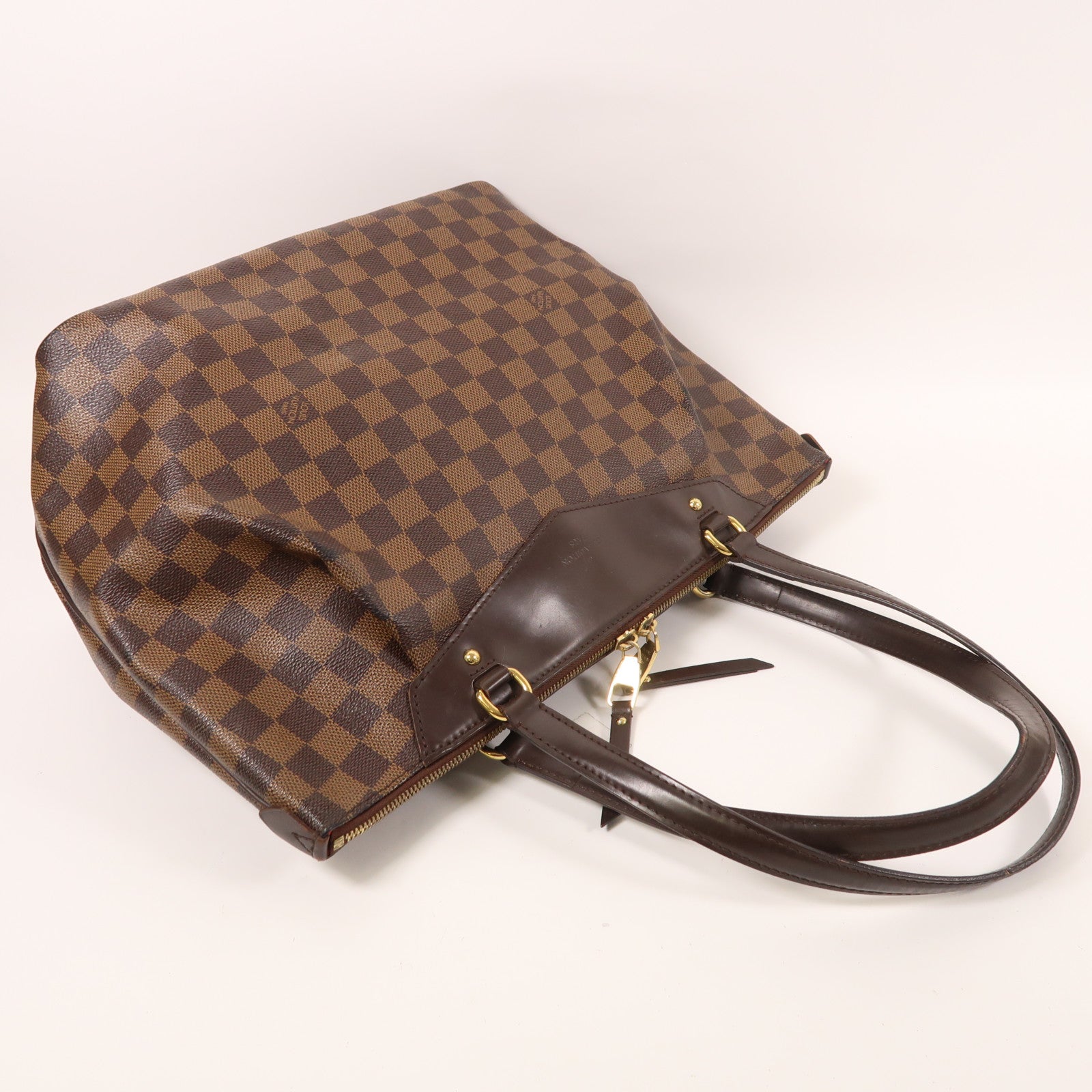 LOUIS VUITTON Damier Westminster GM金扣肩背袋