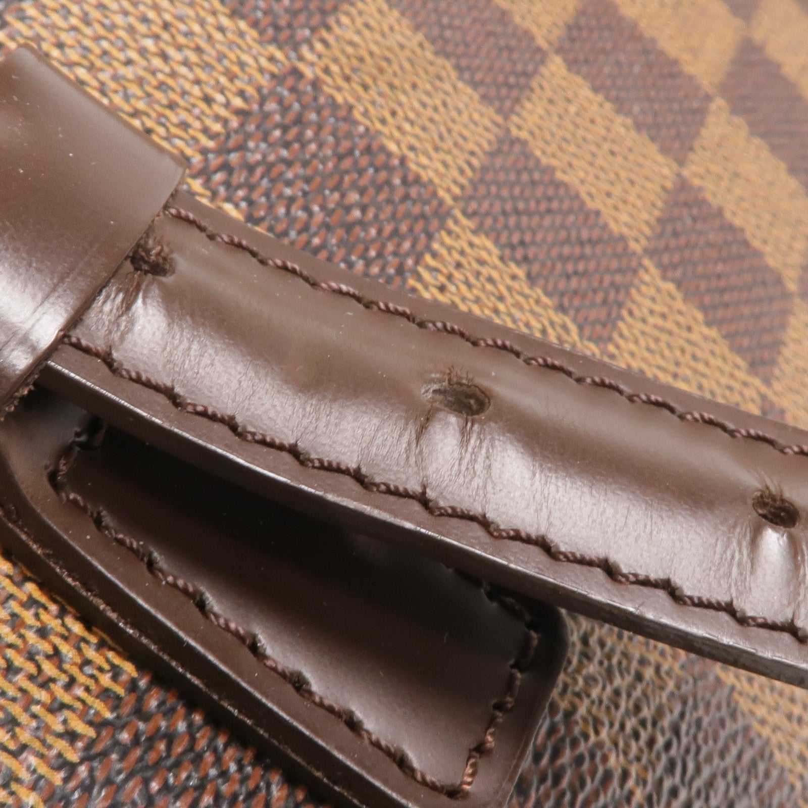 LOUIS VUITTON Damier Chelsea金扣手挽袋/肩背袋