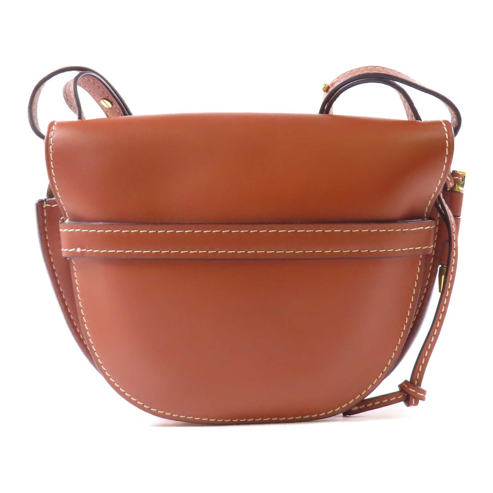 LOEWE 牛皮皮革Gate Shoulder Bag金扣肩背袋
