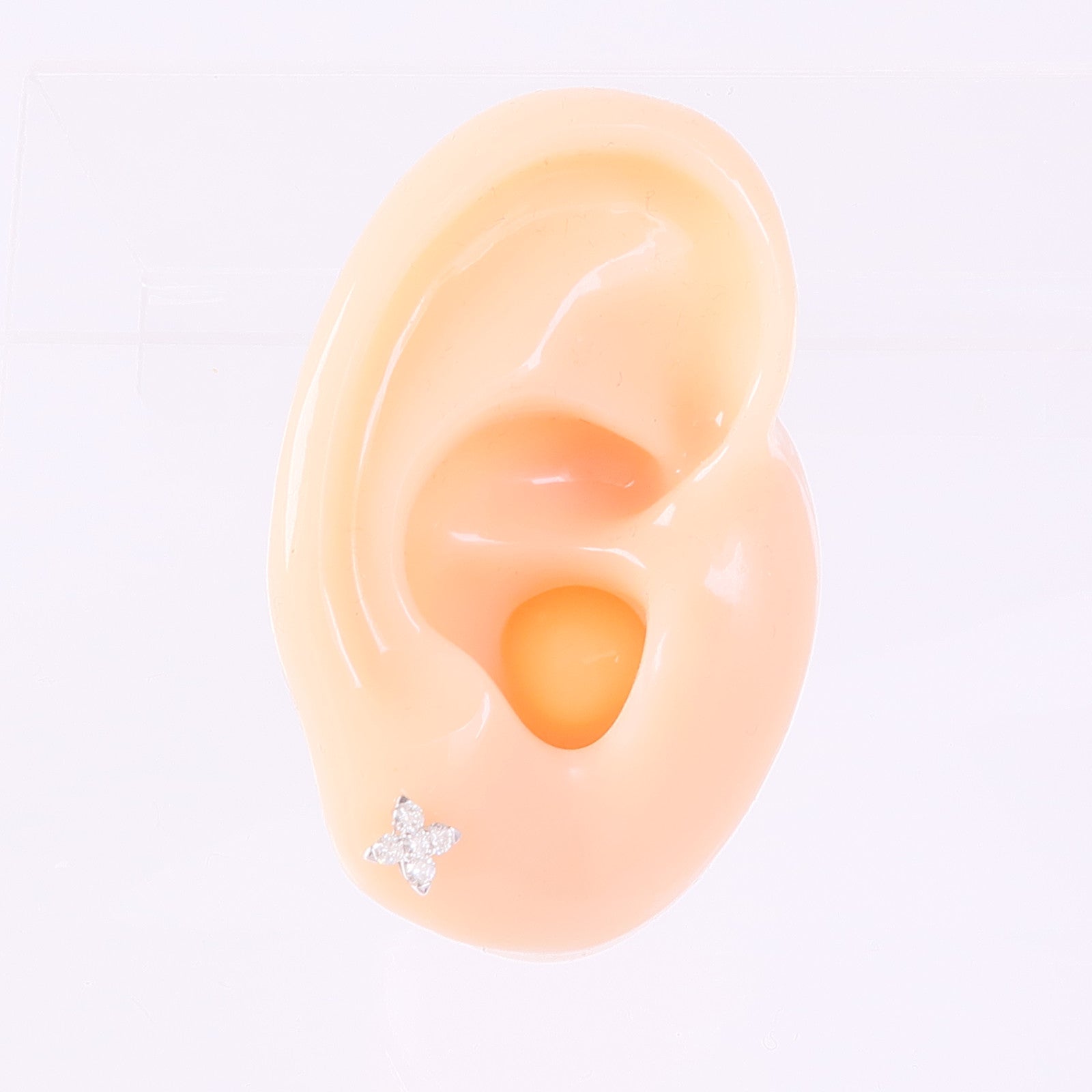 JEWELRY 18K白金Diamond Earrings鑽石耳環
