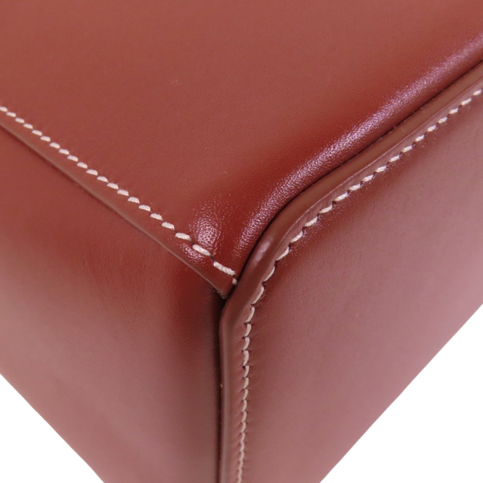 Loro Piana 牛皮皮革Extra Bag L27金扣手挽肩背兩用袋