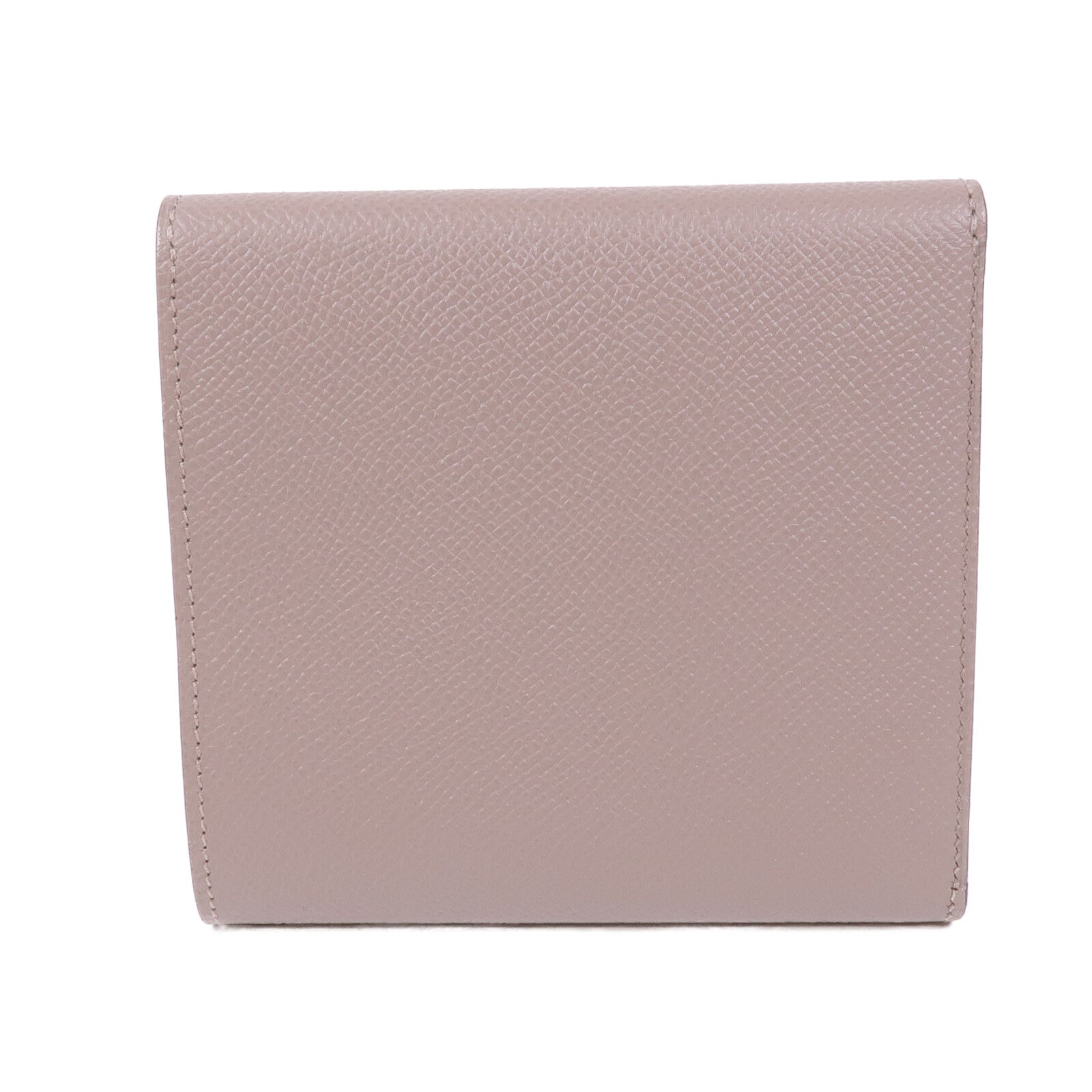 HERMES Epsom皮革Clic Wallet銀扣錢包Etoupe