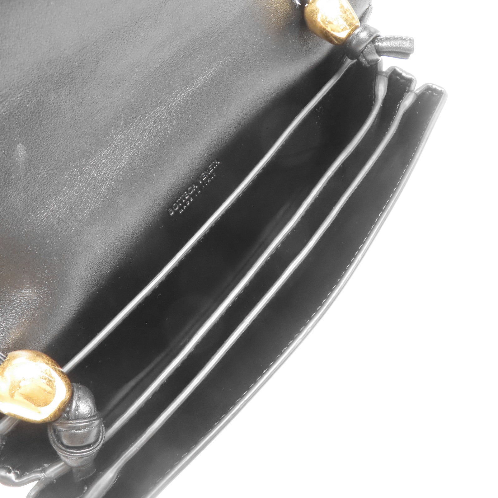 BOTTEGA VENETA 羊皮皮革Intrecciato Flap金扣肩背袋