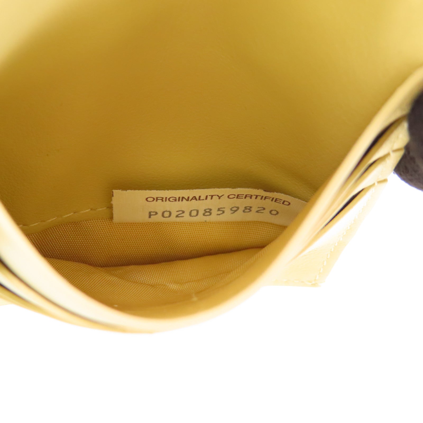 BOTTEGA VENETA Wallet Calfskin Leather Beige