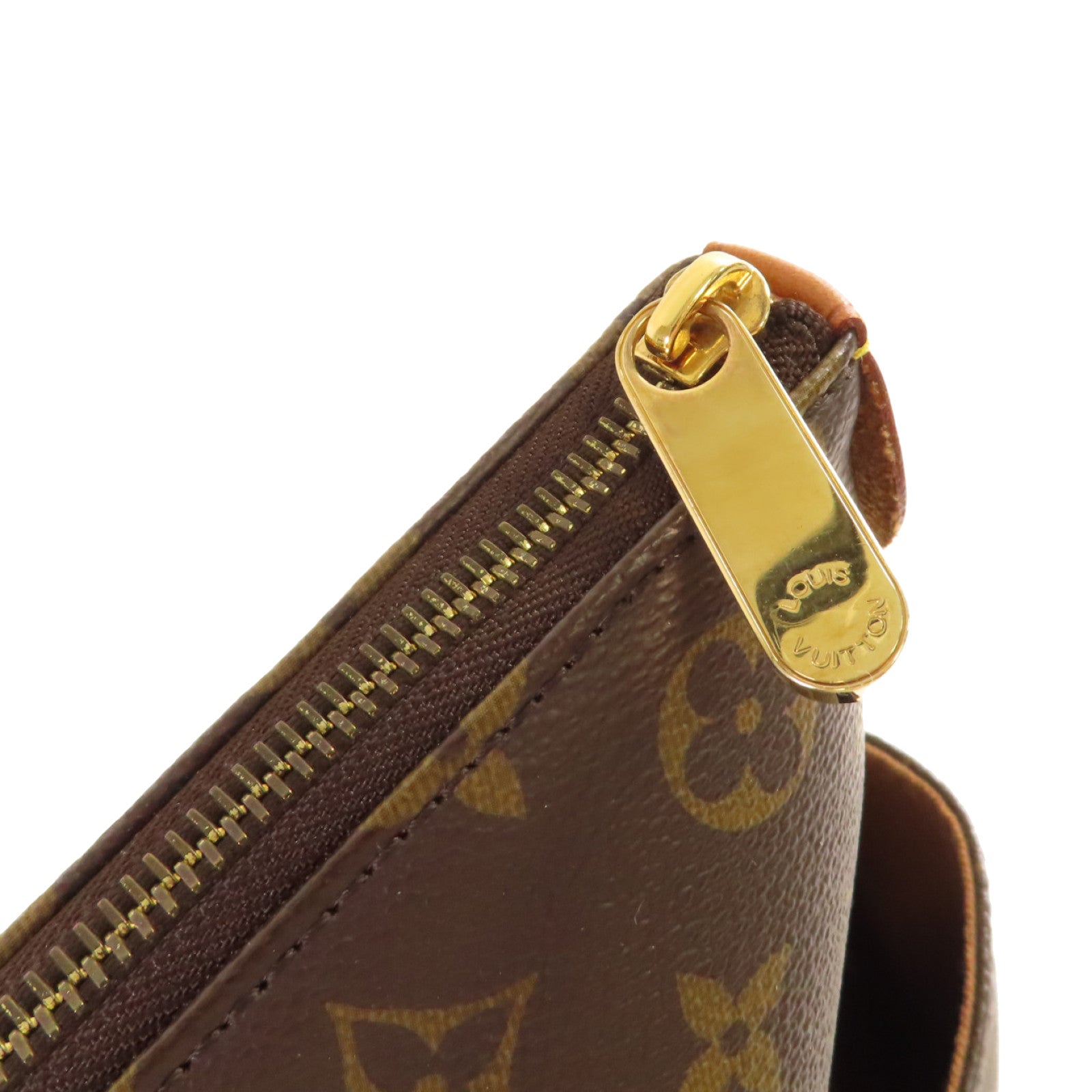 LOUIS VUITTON Monogram Totally GM Shoulder Bag金扣肩背袋啡色