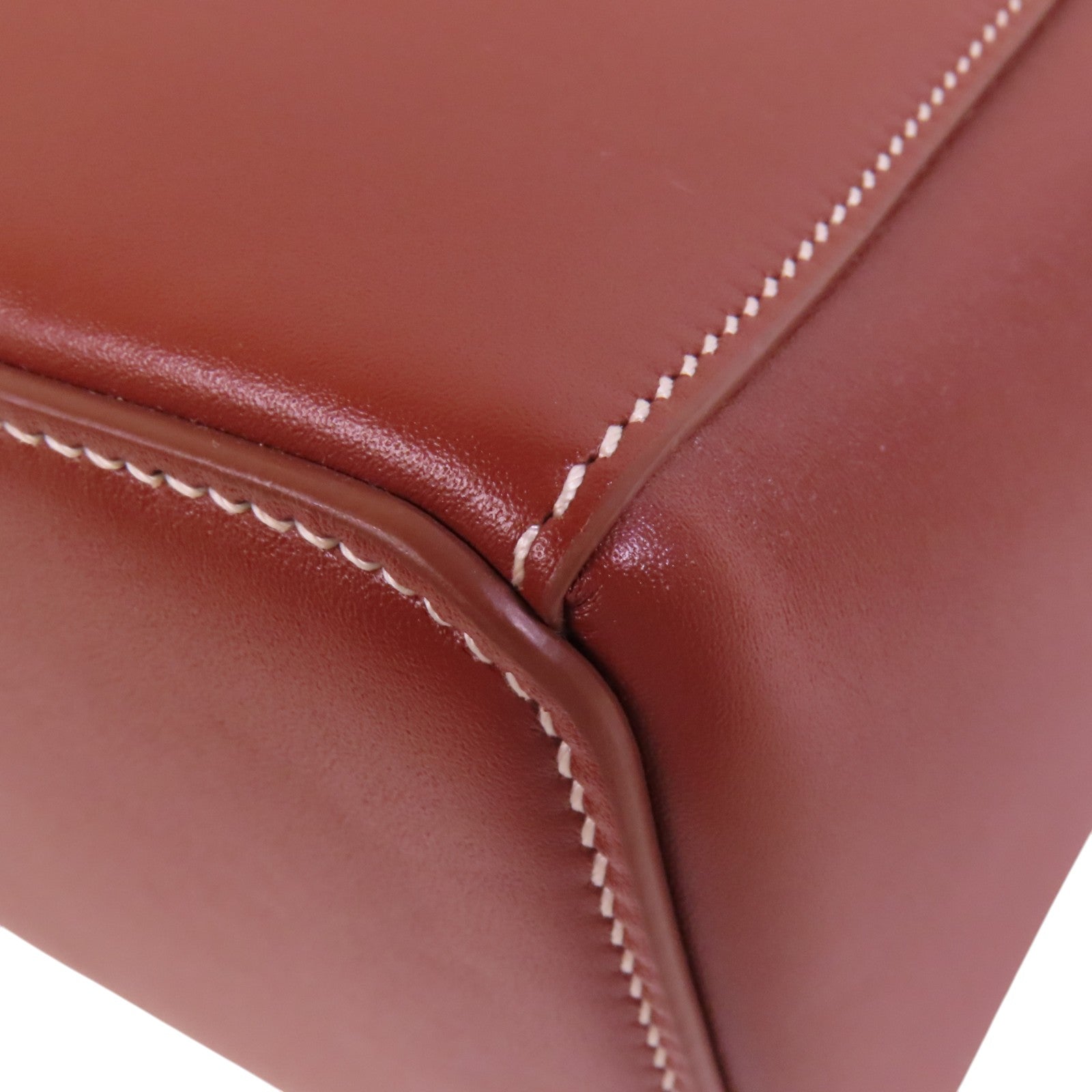 Loro Piana 牛皮皮革Extra Bag L27金扣手挽肩背兩用袋
