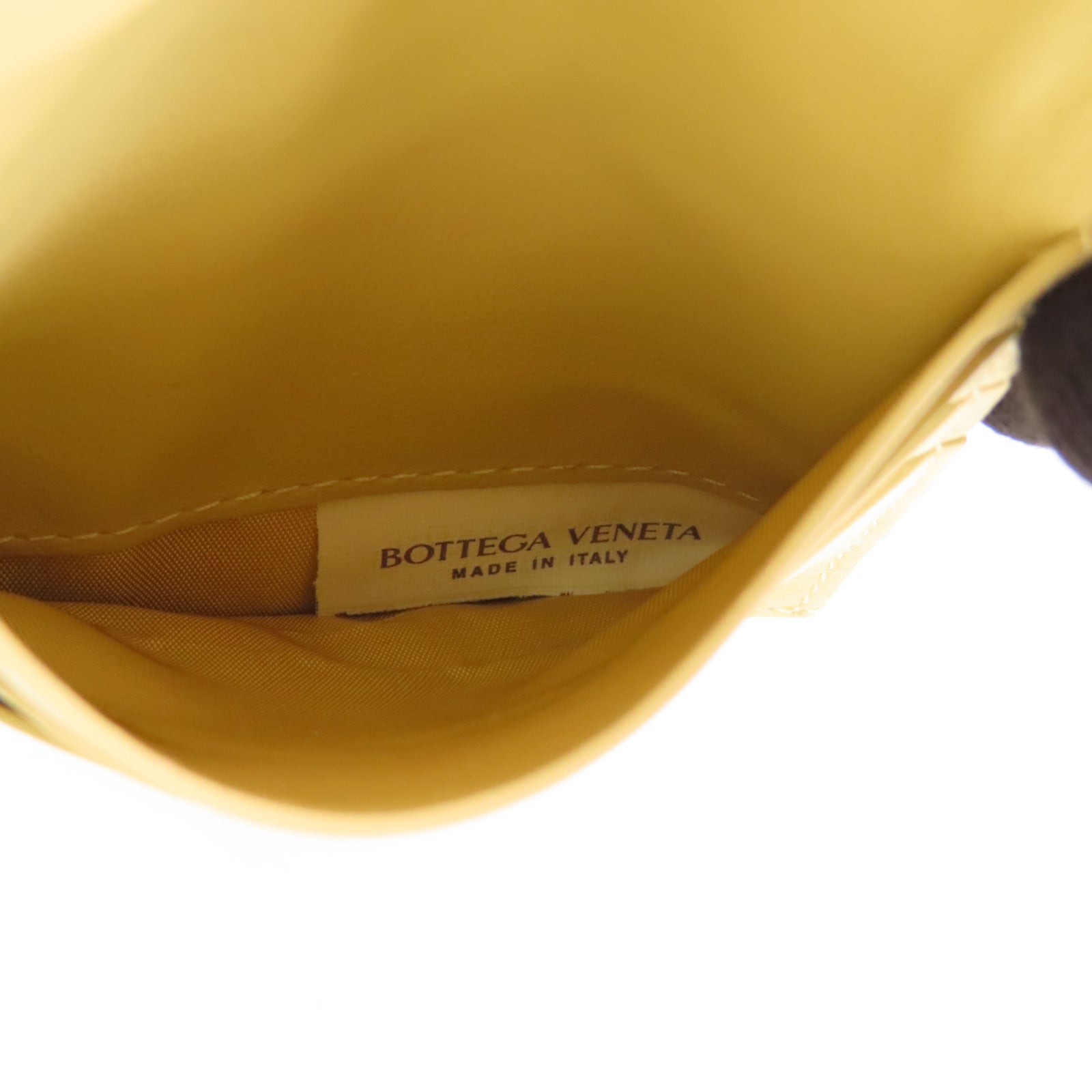 BOTTEGA VENETA Wallet Calfskin Leather Beige