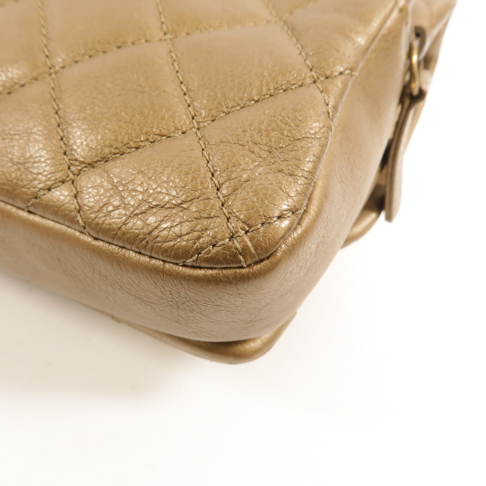 CHANEL 牛皮皮革CC Crown Flap肩背袋