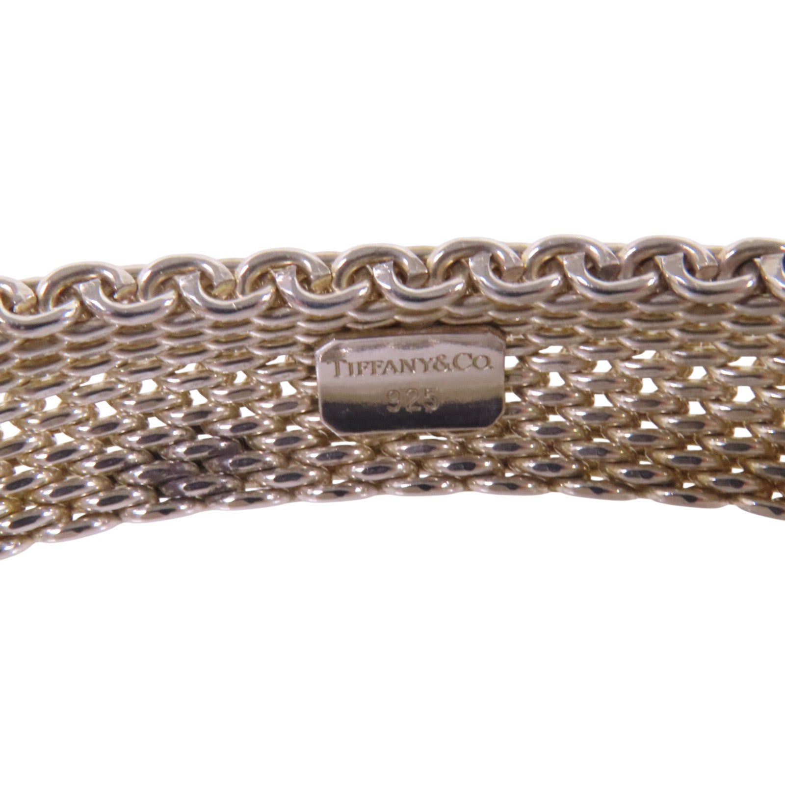 TIFFANY＆CO 925純銀Somerset Silver Bracelet手鐲