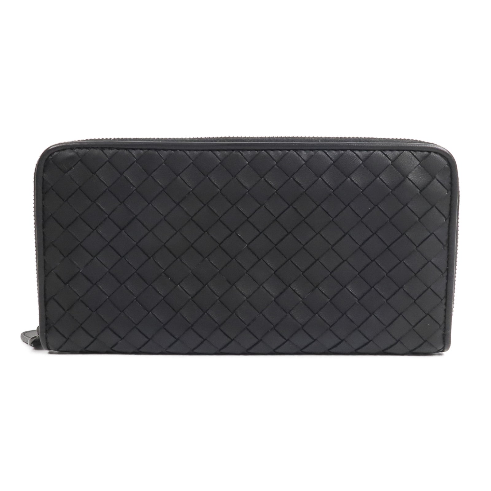 BOTTEGA VENETA 羊皮皮革Zipper Long Wallet長錢包
