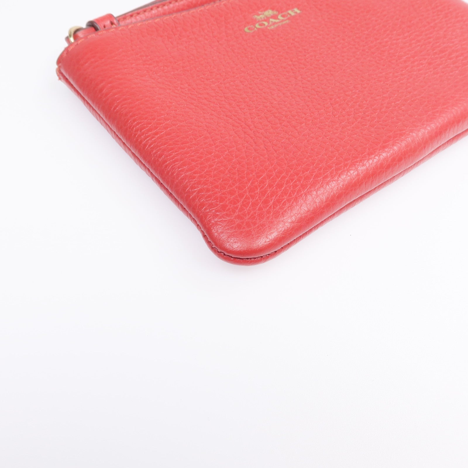 COACH 【激減優惠】牛皮皮革Wallet金扣長錢包