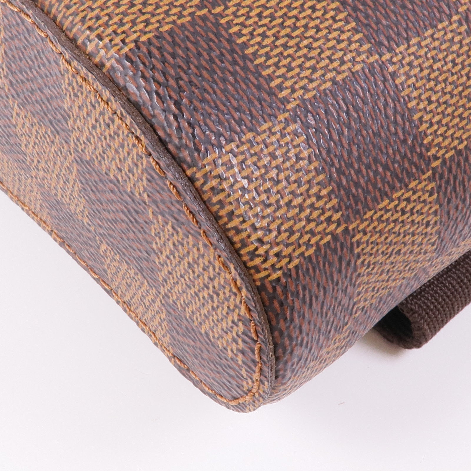 LOUIS VUITTON Damier Geronimos金扣腰包