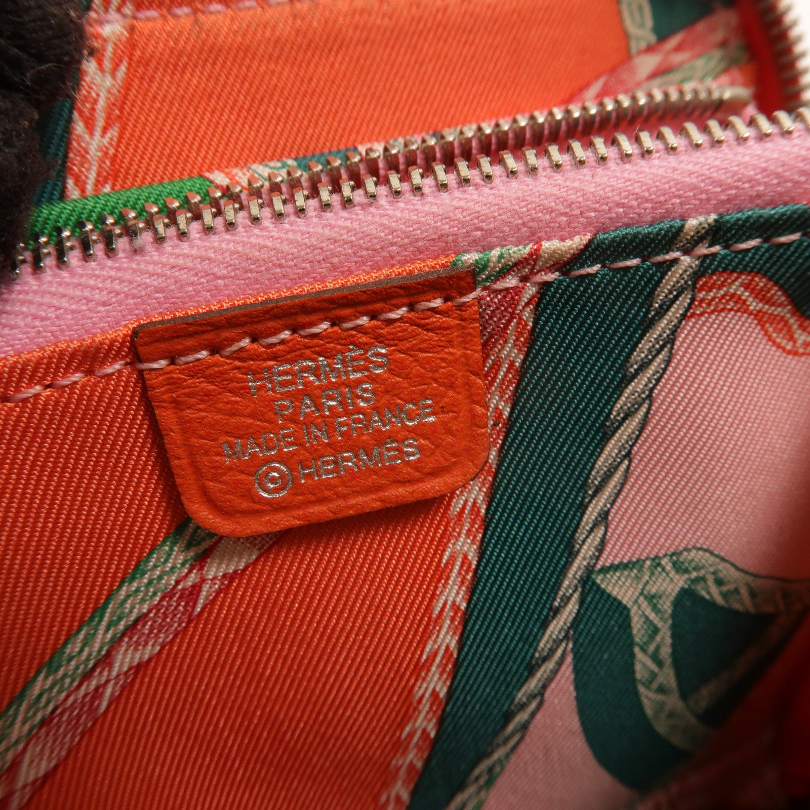 HERMES Epsom Silk In Wallet錢包Rouge Pivoine