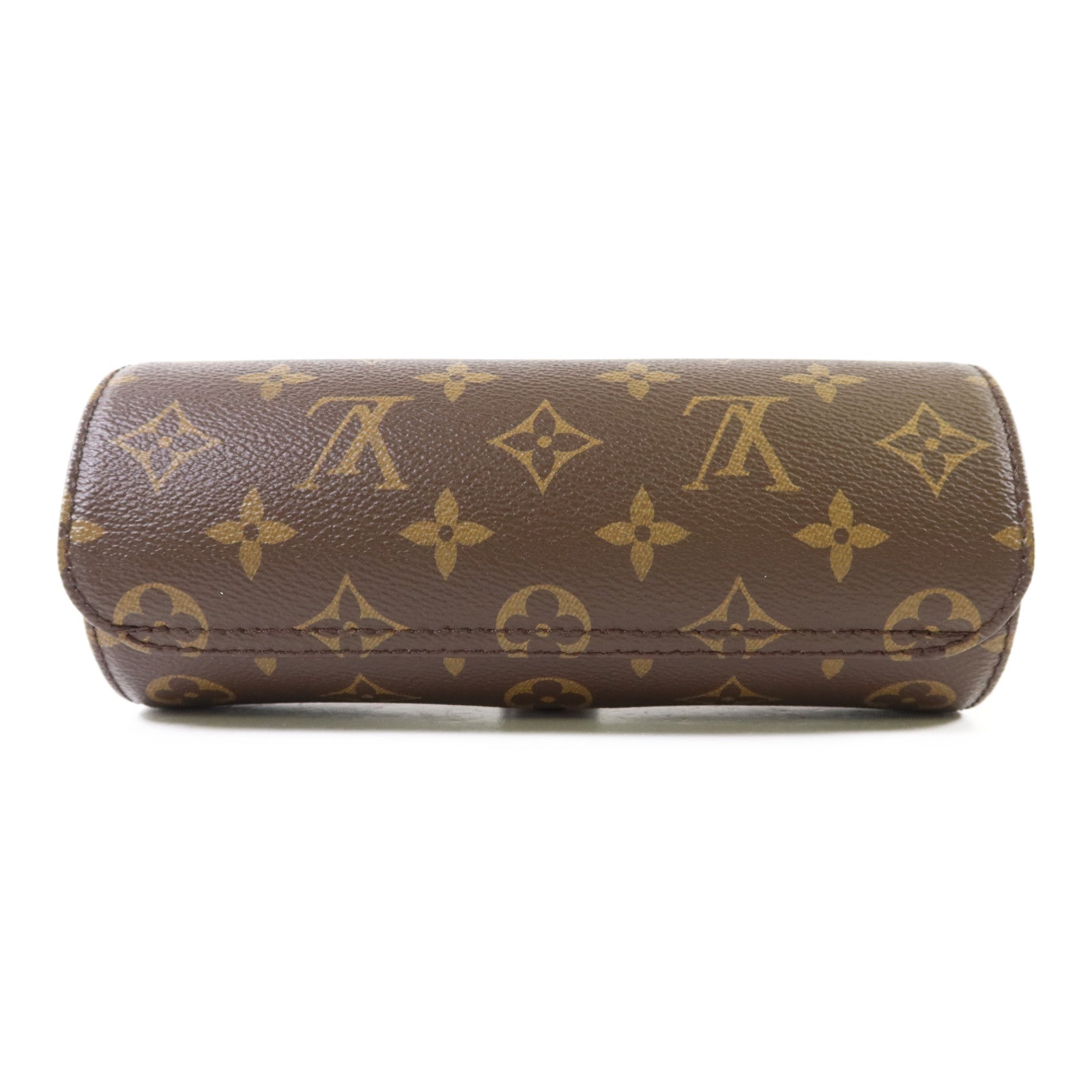 LOUIS VUITTON Monogram Watch Case金扣手錶盒