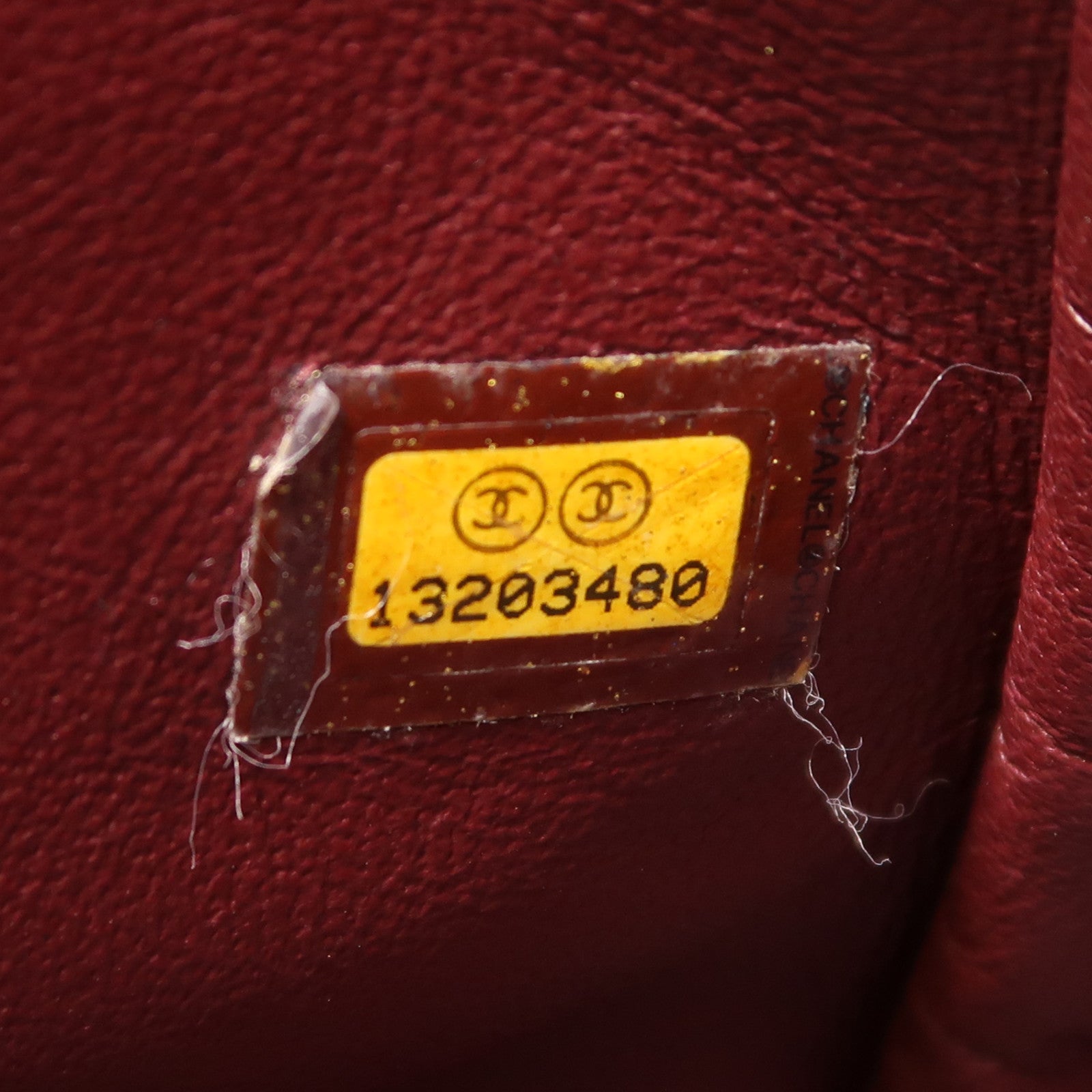 CHANEL 牛皮皮革Large Classic銀扣鏈帶肩背袋