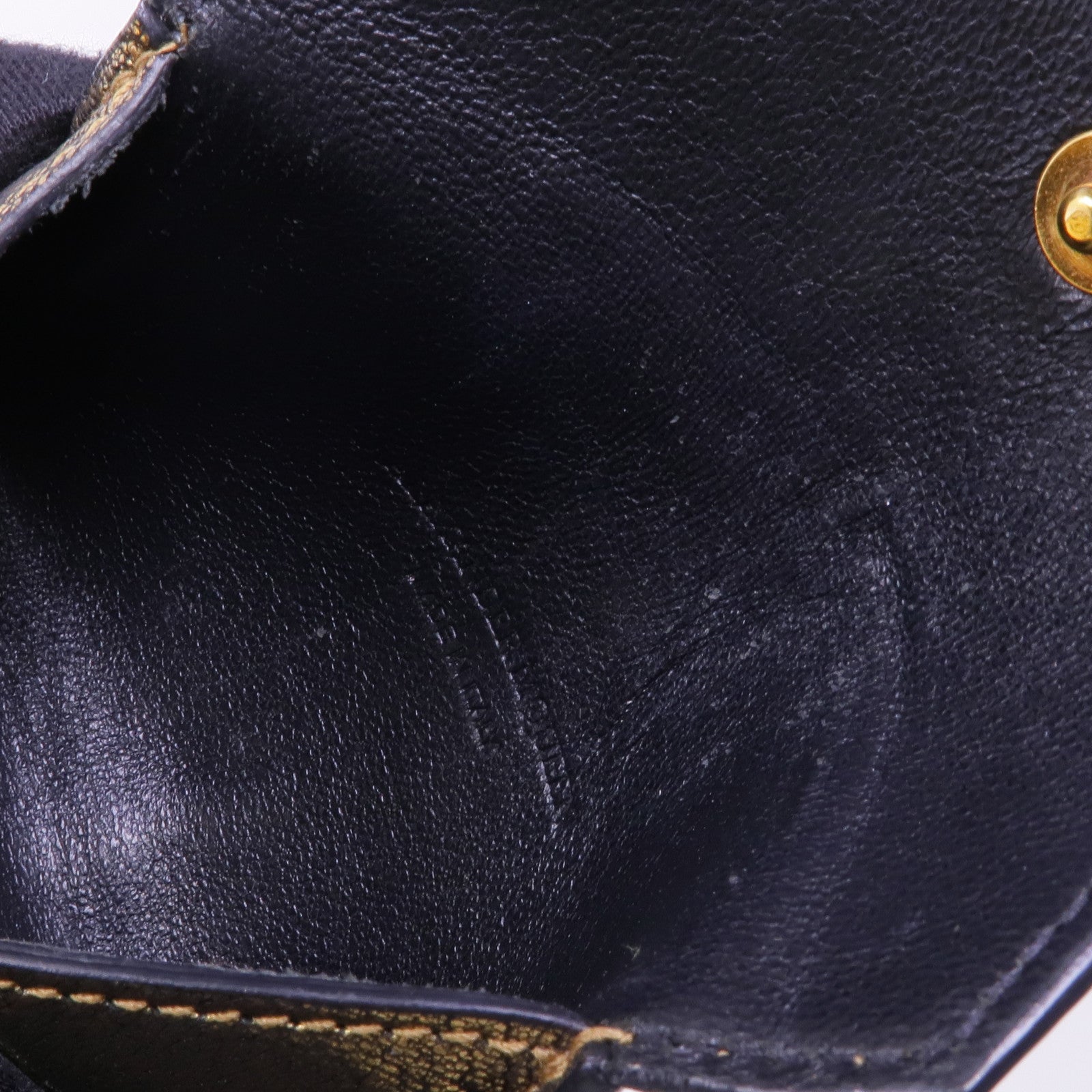 SELECTION 牛皮皮革Card Case金扣卡片套