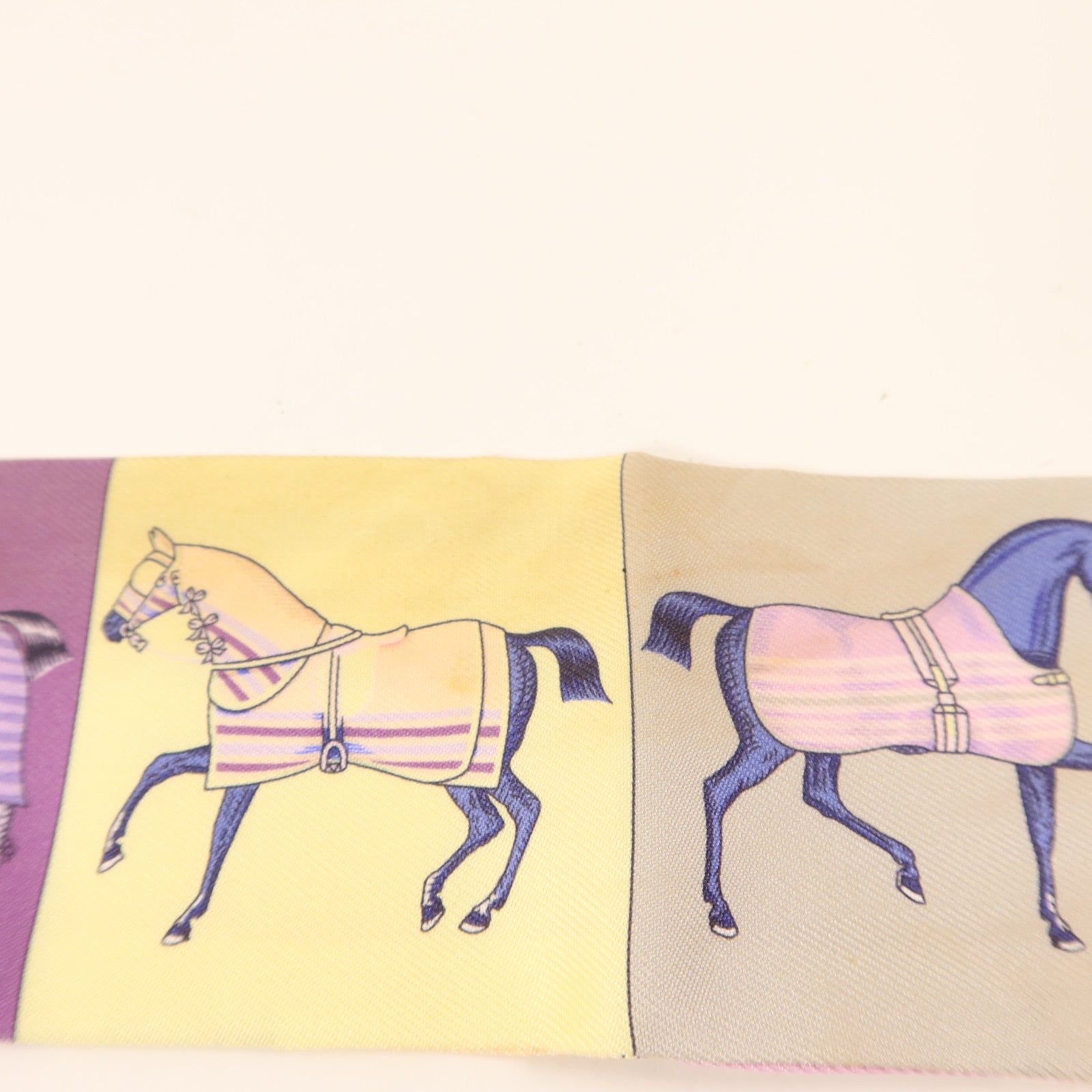 HERMES 絲質Twilly絲巾