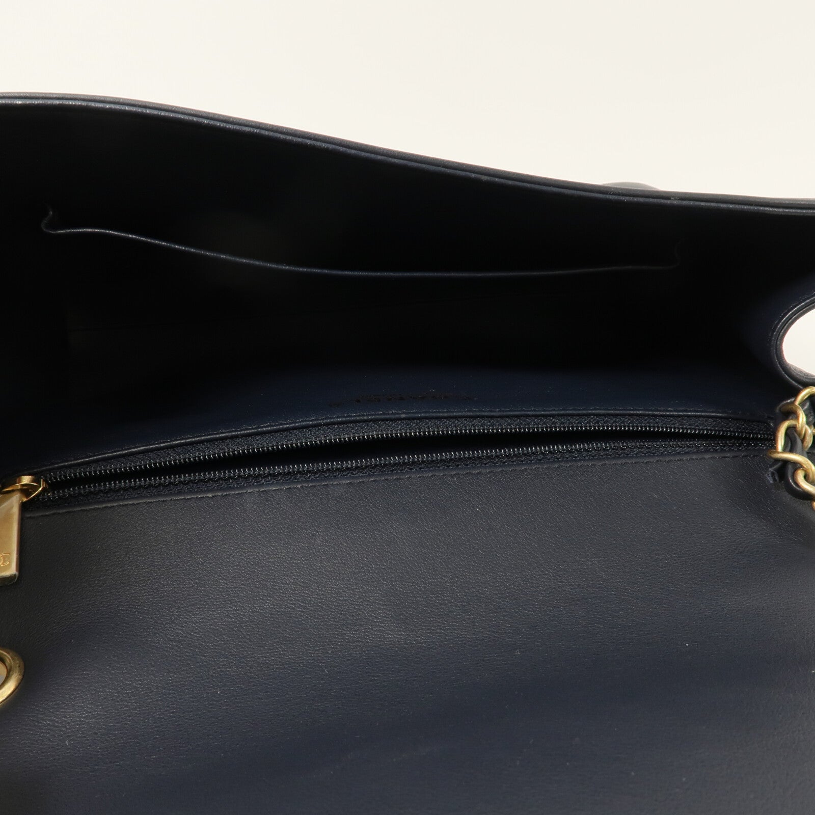 CHANEL 羊皮皮革Chain Shoulder With Handle鏈帶手挽肩背兩用袋