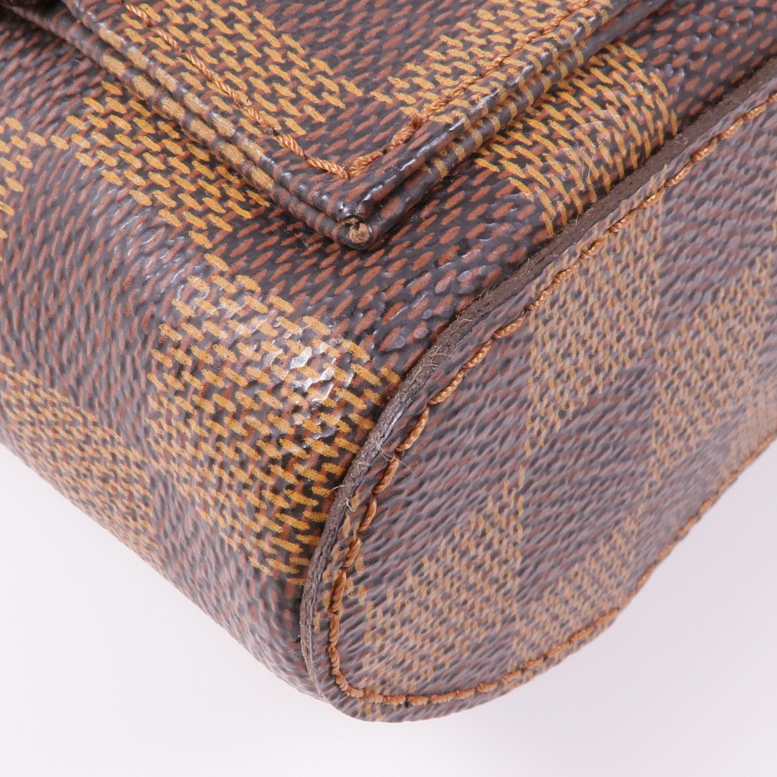 LOUIS VUITTON Damier Geronimos金扣腰包