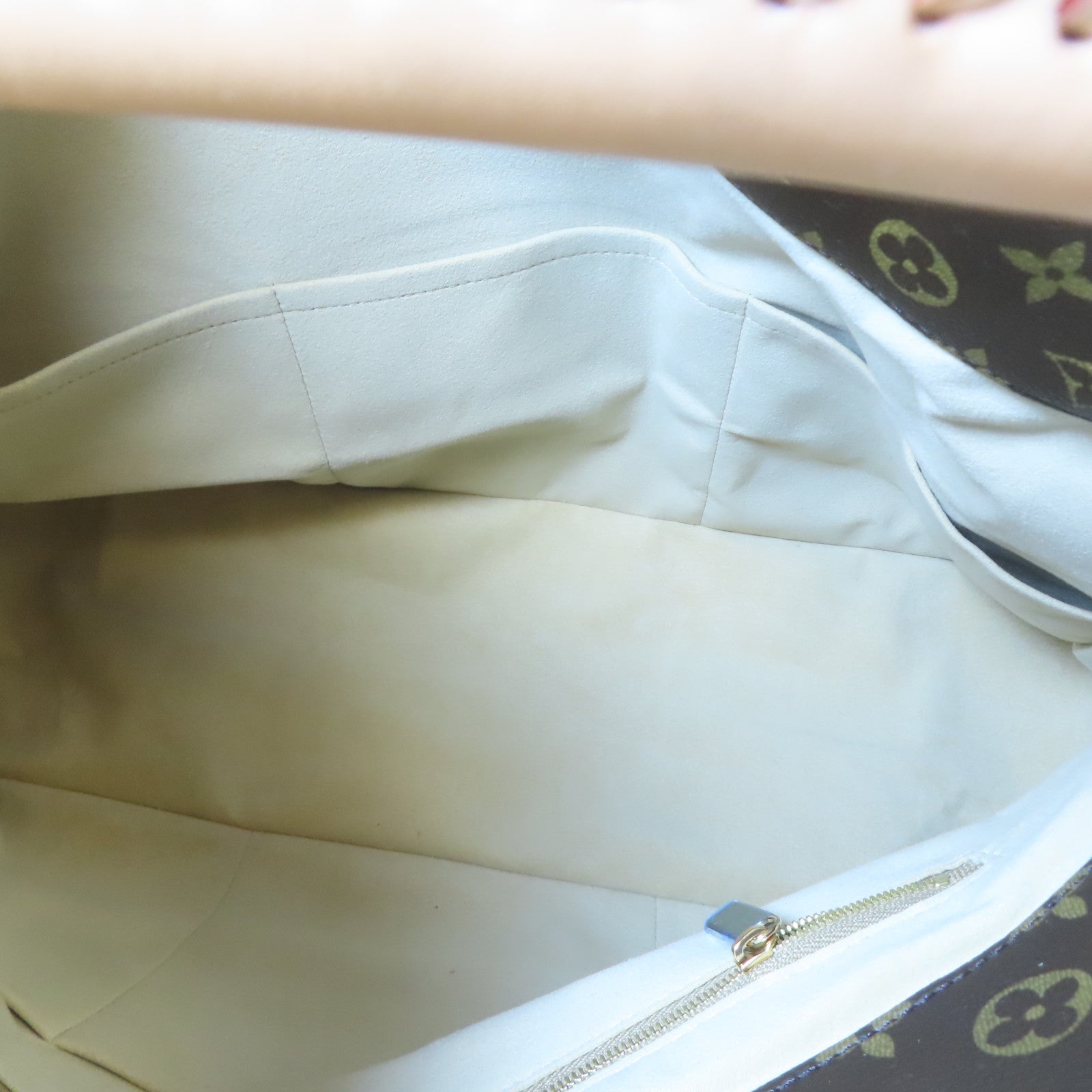 LOUIS VUITTON Monogram Artsy GM金扣肩背袋啡色