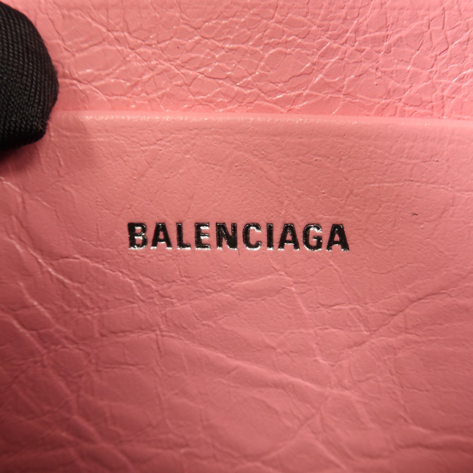 BALENCIAGA 牛皮皮革Chain Shoulder銀扣鏈帶肩背袋