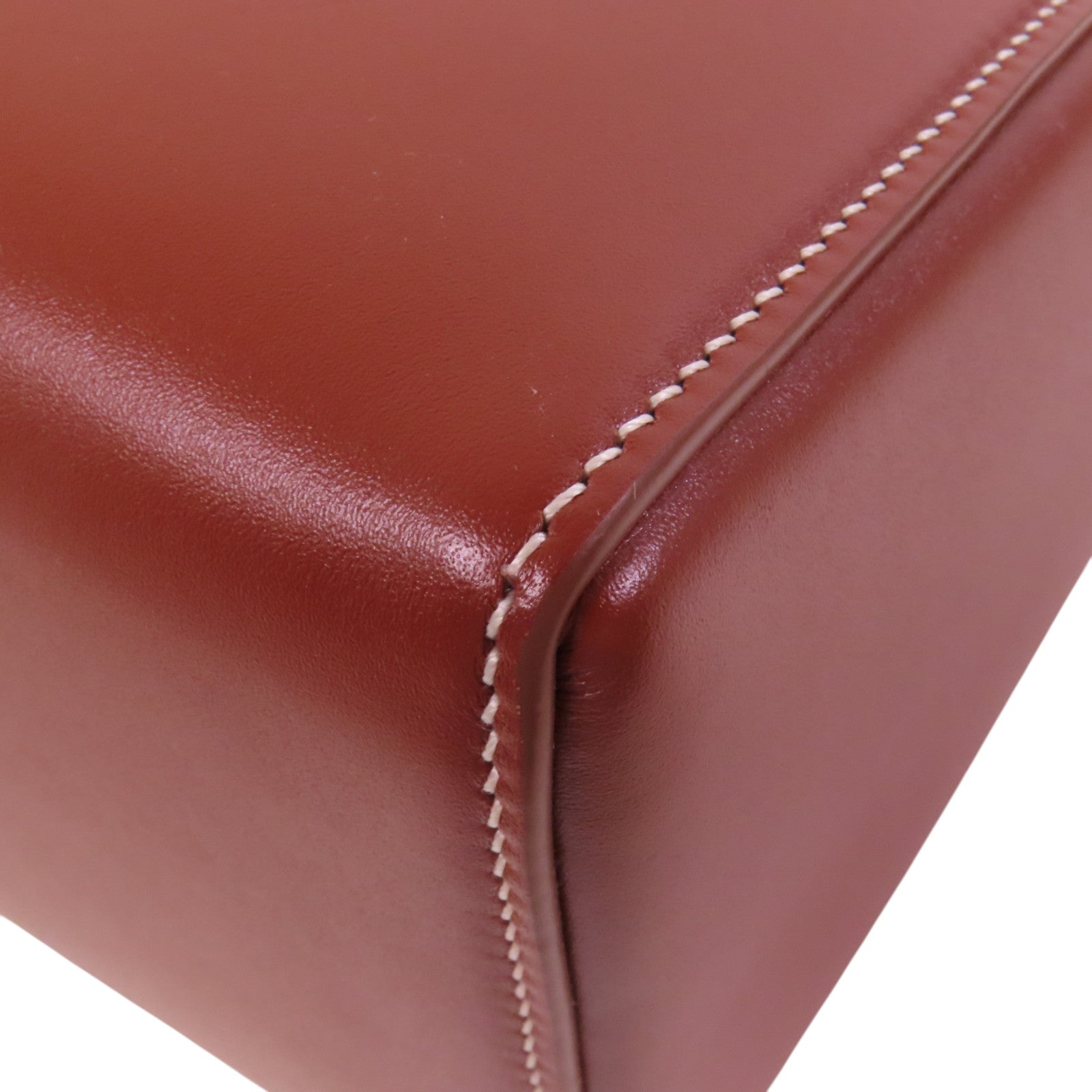 Loro Piana 牛皮皮革Extra Bag L27金扣手挽肩背兩用袋