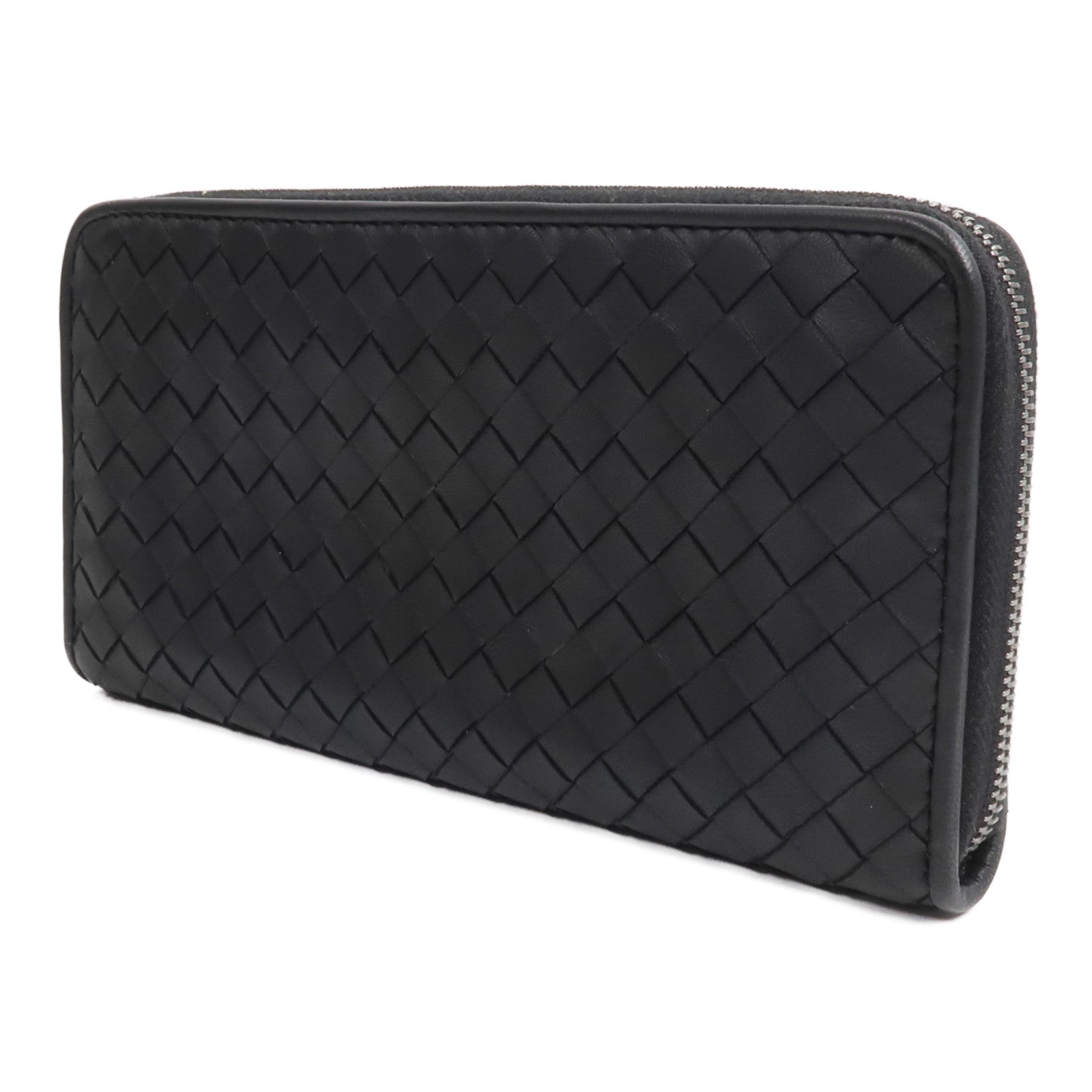BOTTEGA VENETA 羊皮皮革Zipper Long Wallet長錢包