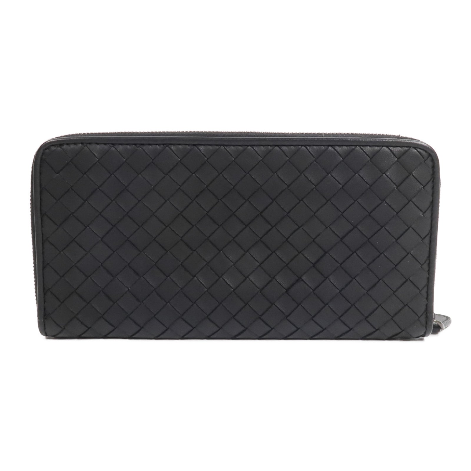 BOTTEGA VENETA 羊皮皮革Zipper Long Wallet長錢包
