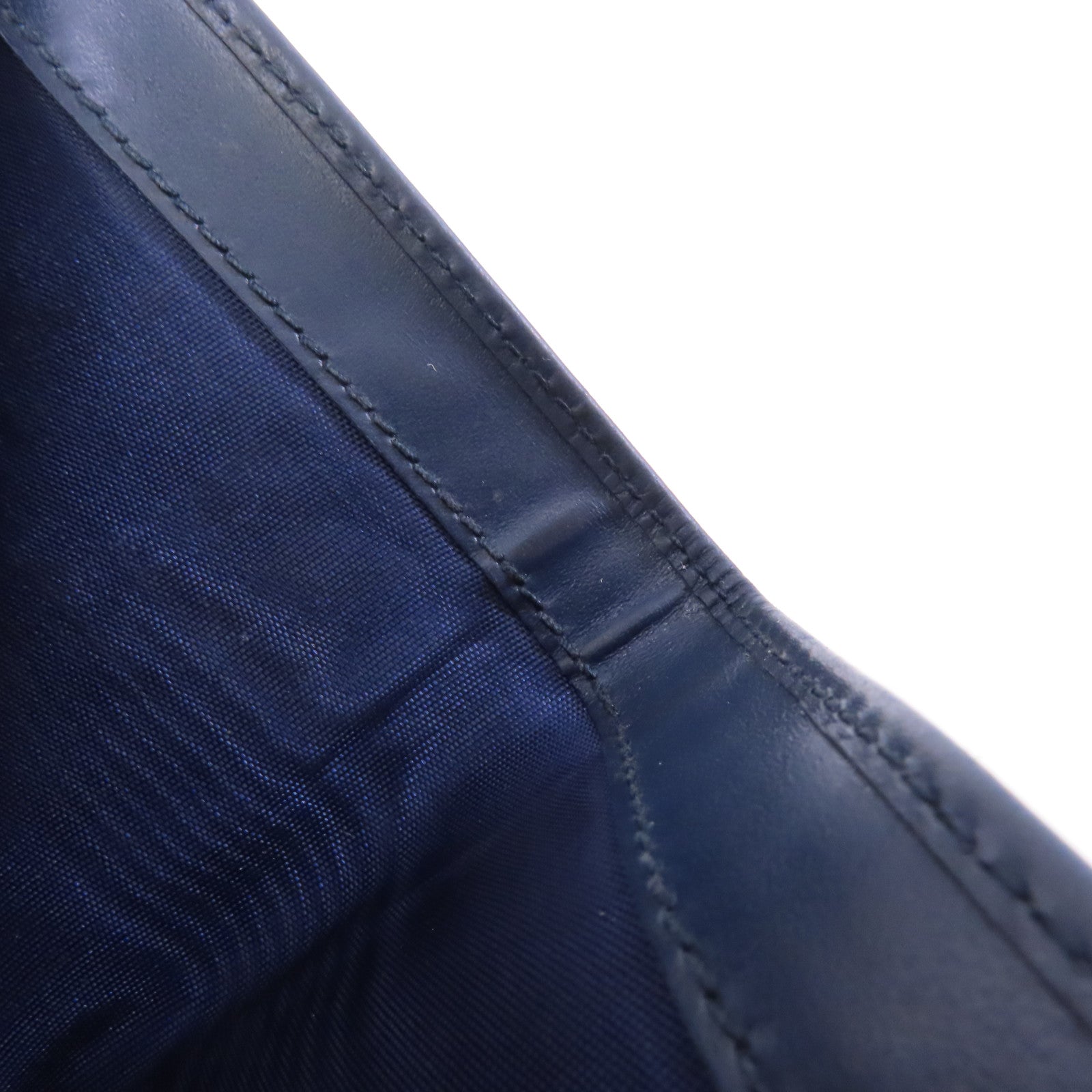 Salvatore Ferragamo 【激減優惠】牛皮皮革Wallet錢包藍色