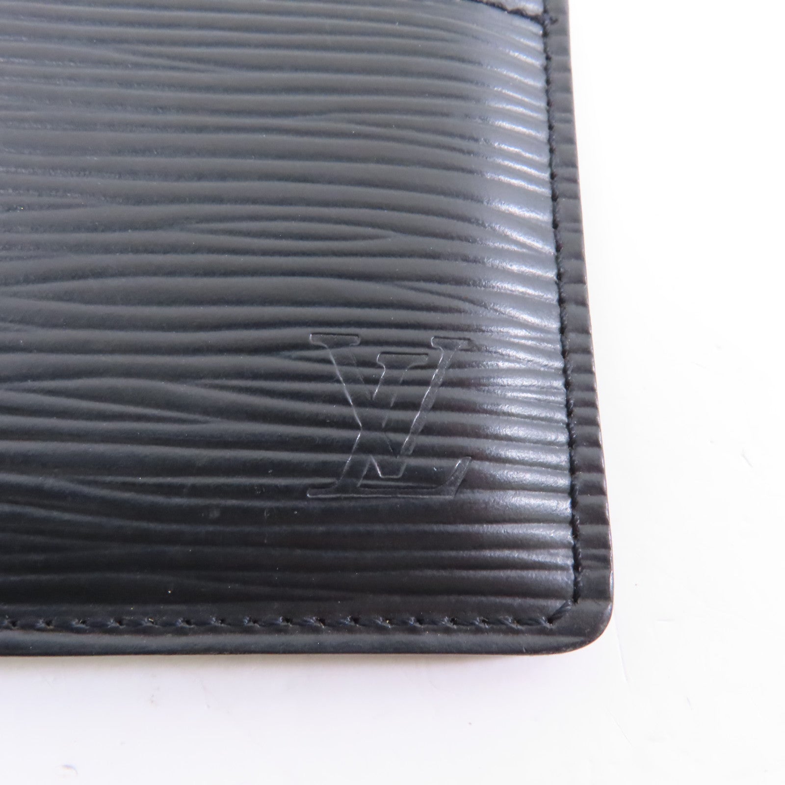 LOUIS VUITTON Epi Card Case卡片套黑色