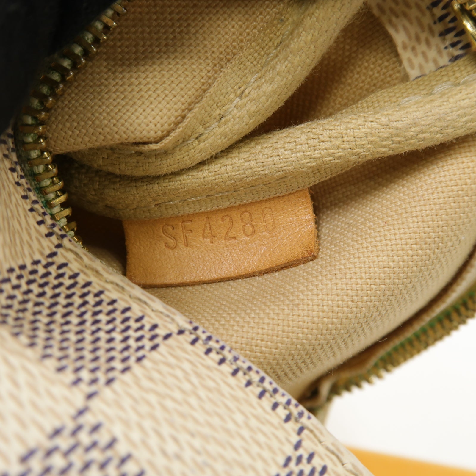 LOUIS VUITTON Damier Azur Mini Pochette Accessoires