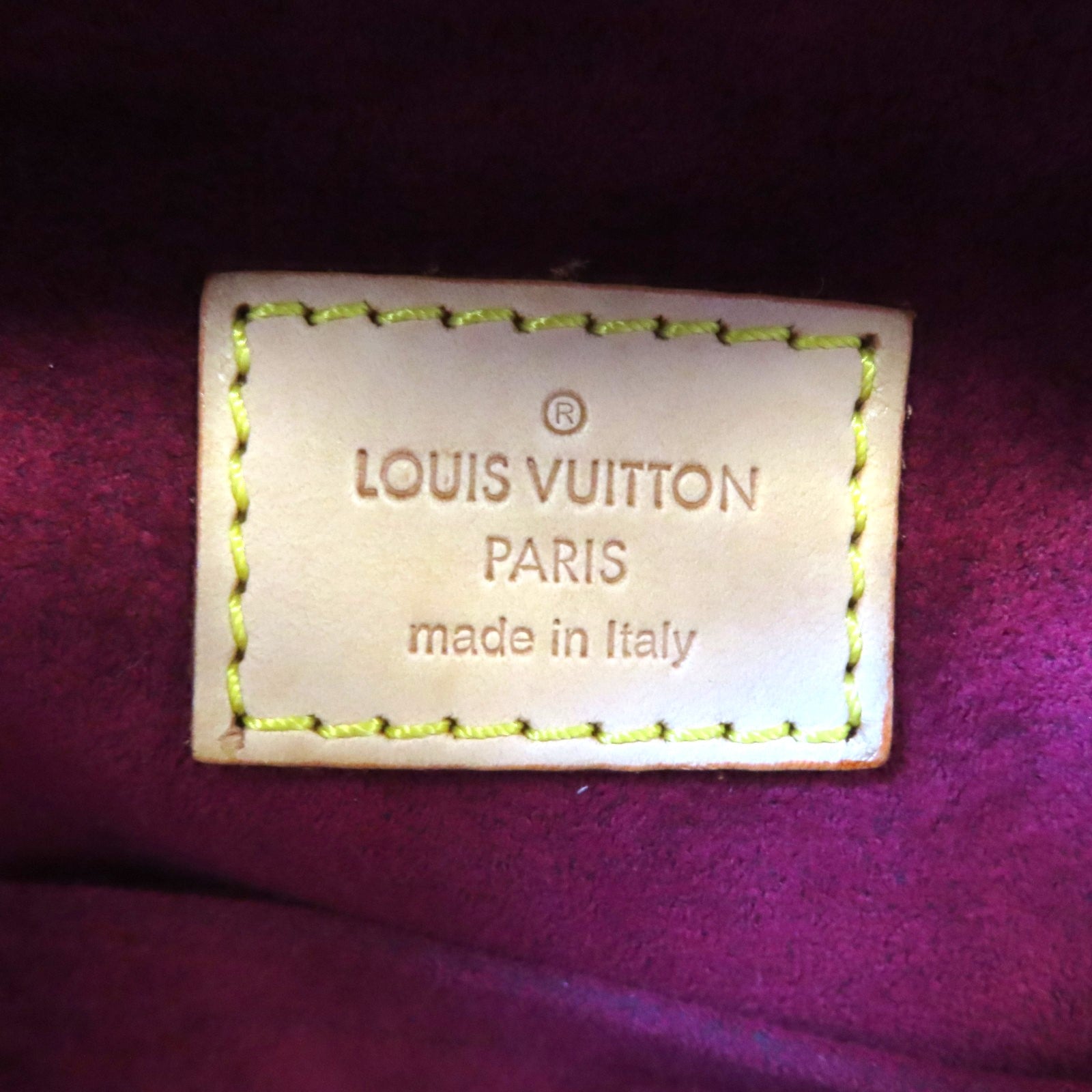 LOUIS VUITTON Monogram Multicolore Claudia金扣肩背袋白色/彩色