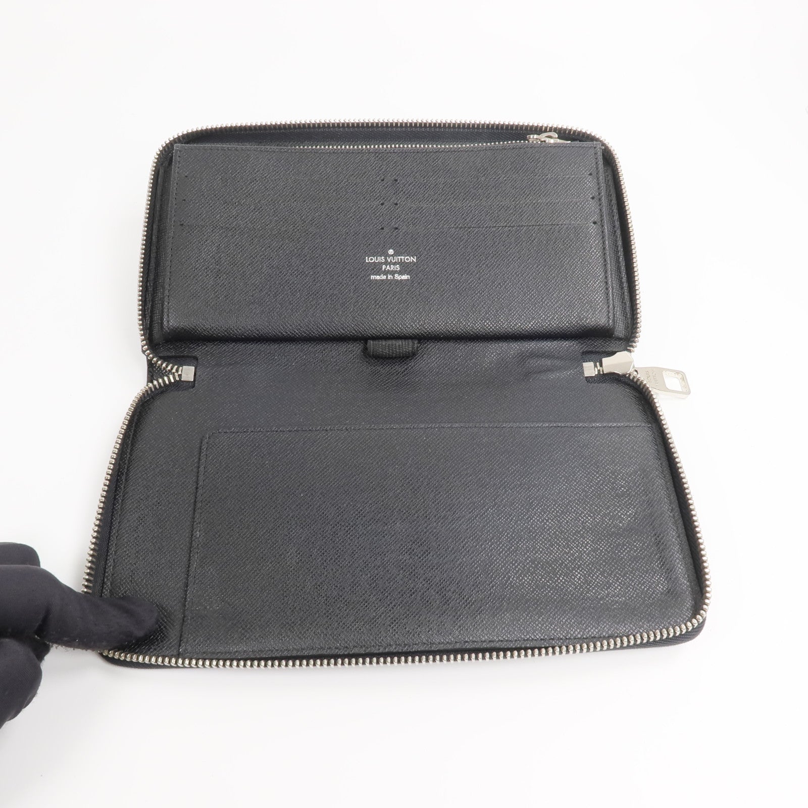 LOUIS VUITTON Damier Graphite Zippy Organizer長錢包