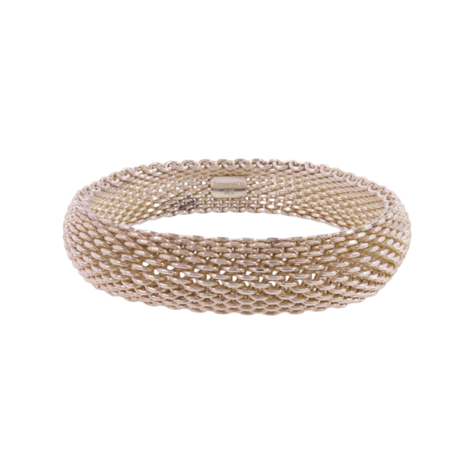 TIFFANY＆CO 925純銀Somerset Silver Bracelet手鐲