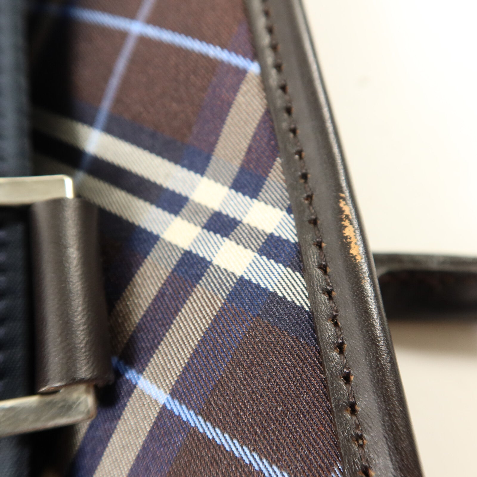 BURBERRY 帆布2Way Shoulder手挽肩背兩用袋