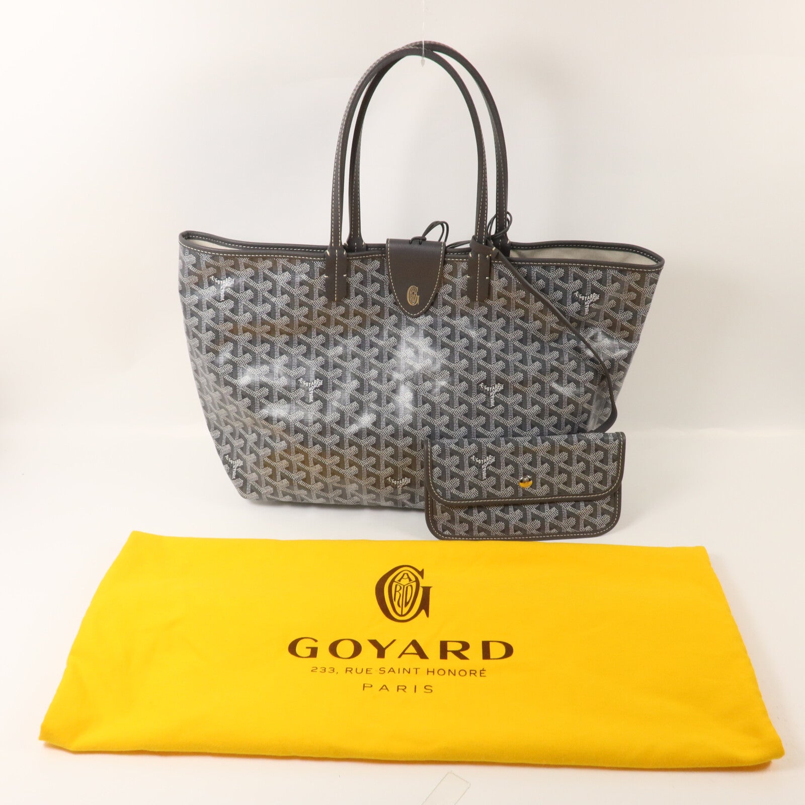 GOYARD 塗層帆布Saint Louis PM手挽袋
