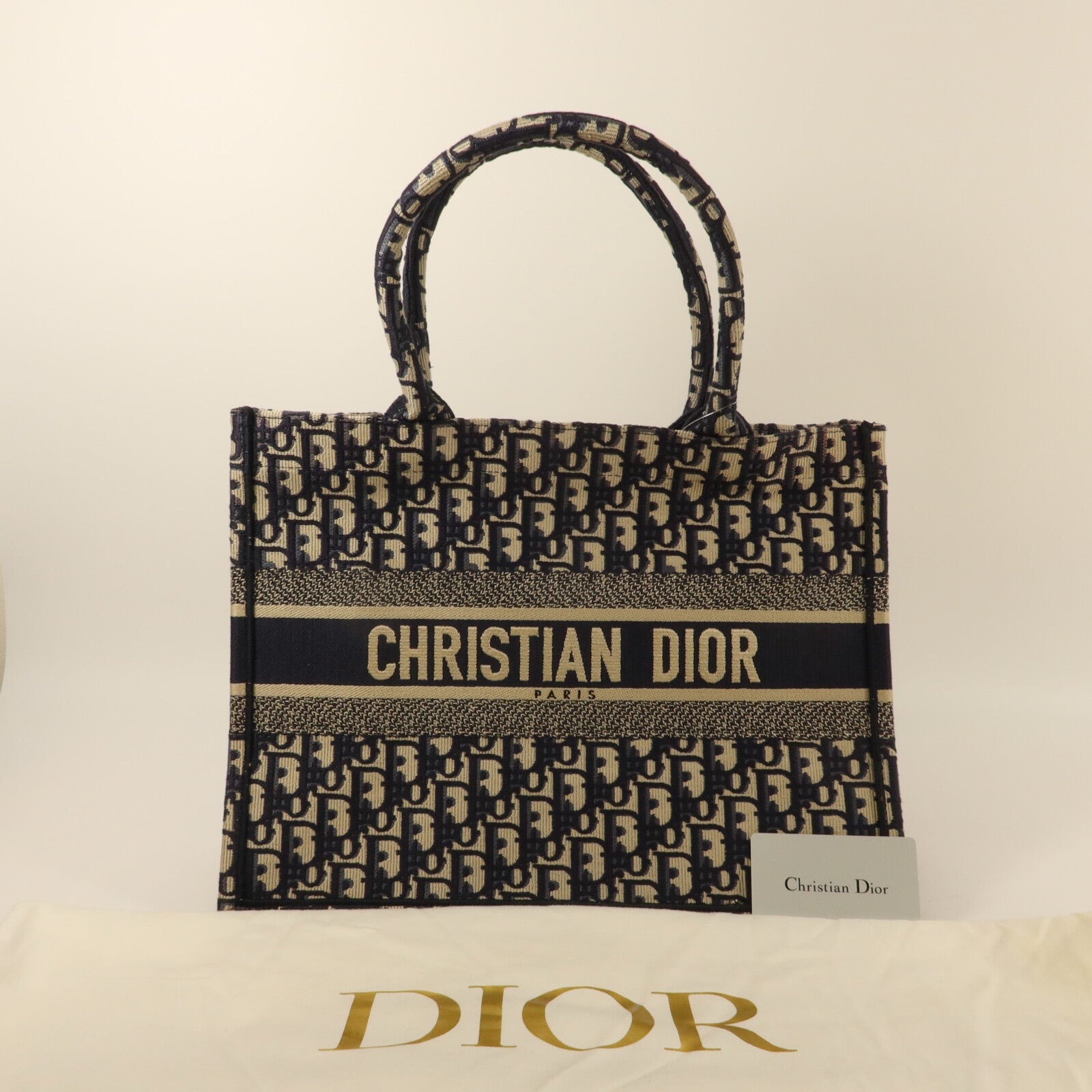 Dior 帆布Book Tote Medium手挽袋