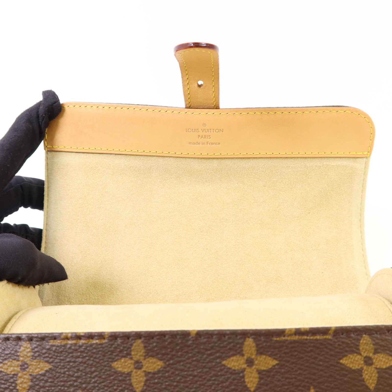 LOUIS VUITTON Monogram Watch Case金扣手錶盒