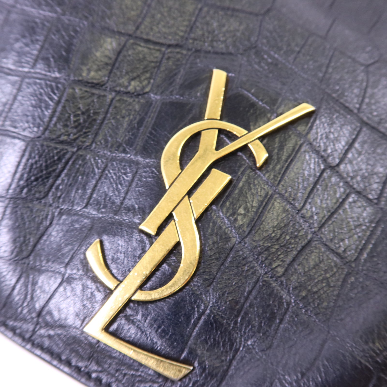 SAINT LAURENT 牛皮皮革/麂皮皮革Medium Kate Reversible Chain Bag金扣鏈帶肩背袋