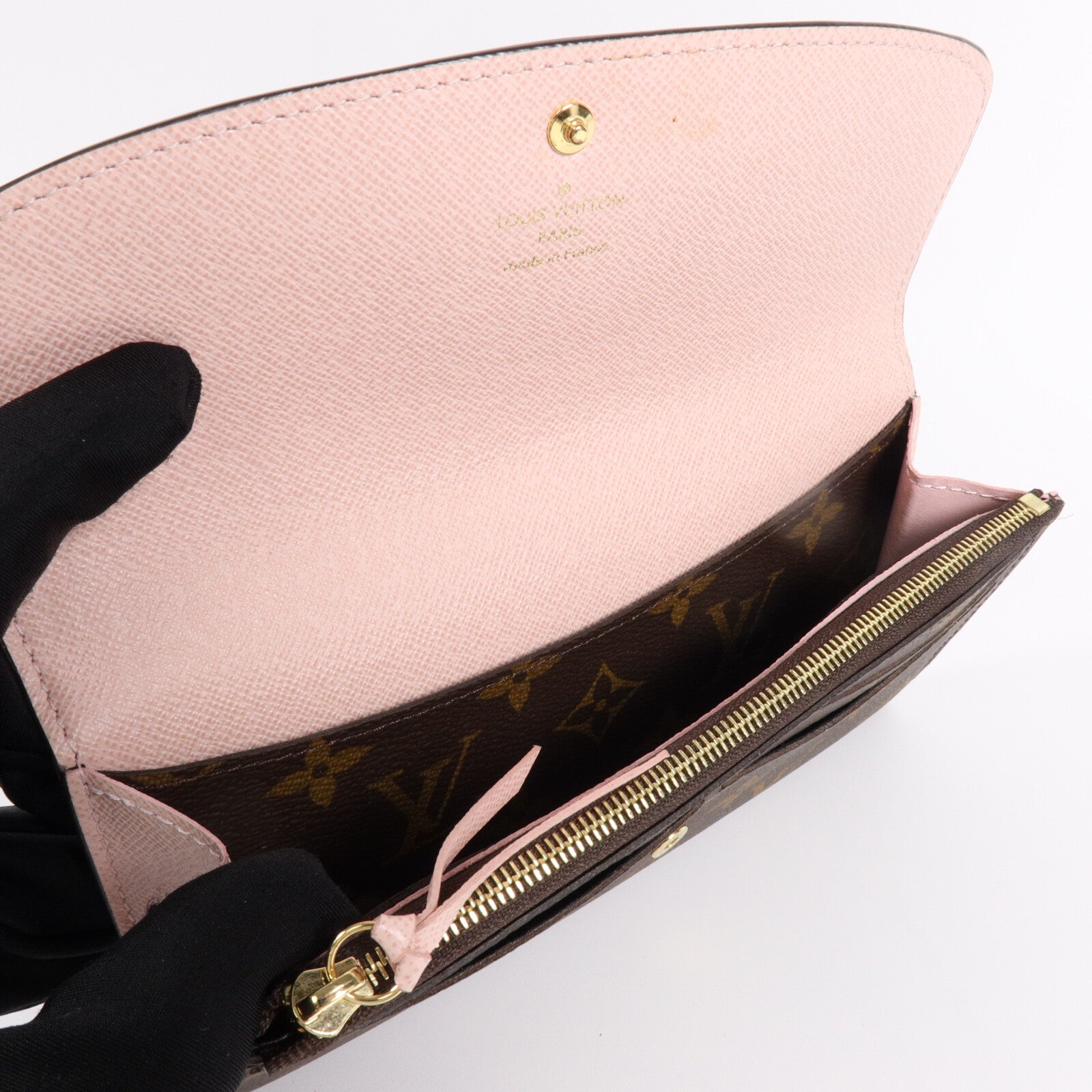 LOUIS VUITTON Monogram Emilie長錢包