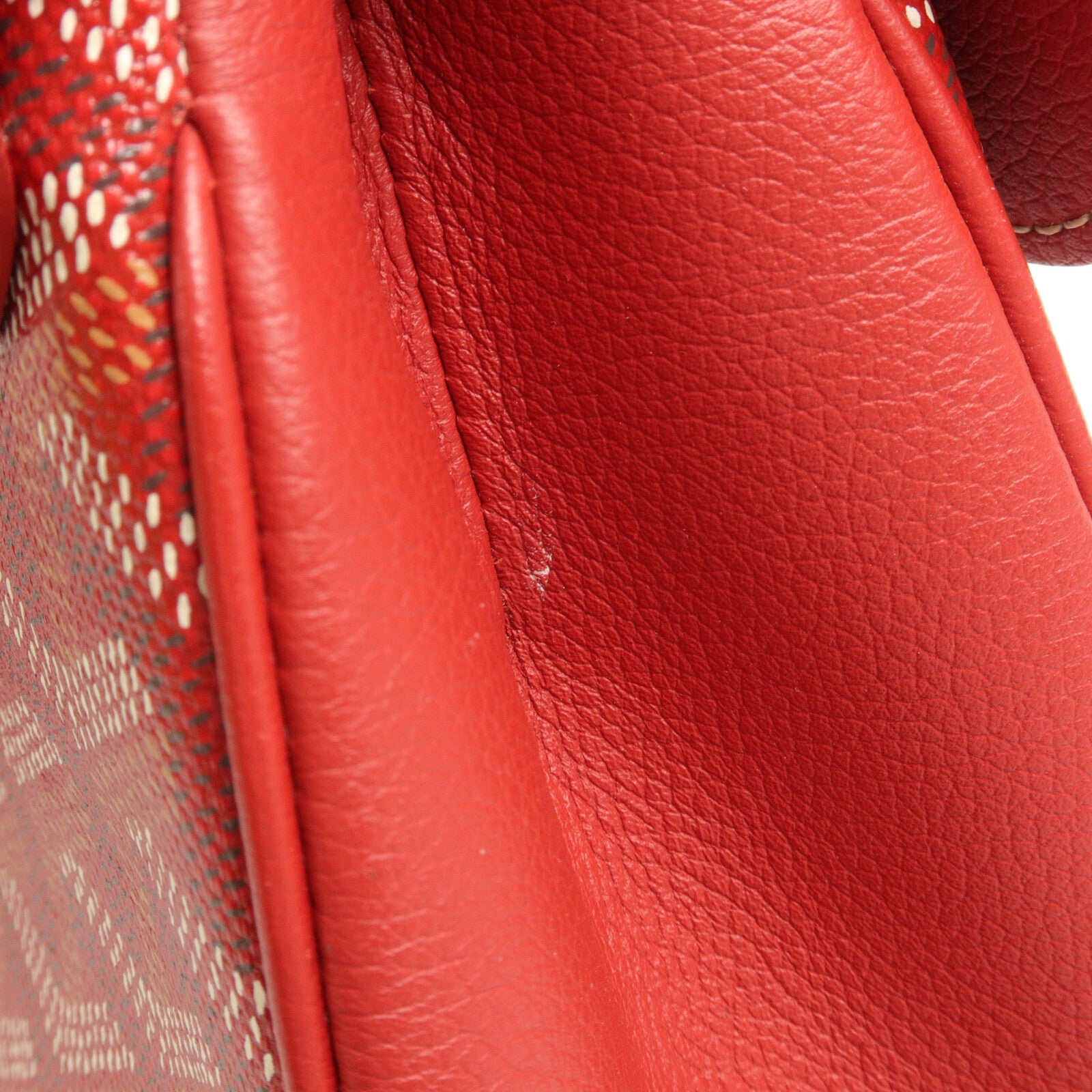 GOYARD 塗層帆布/牛皮皮革Saigon PM手挽肩背兩用袋