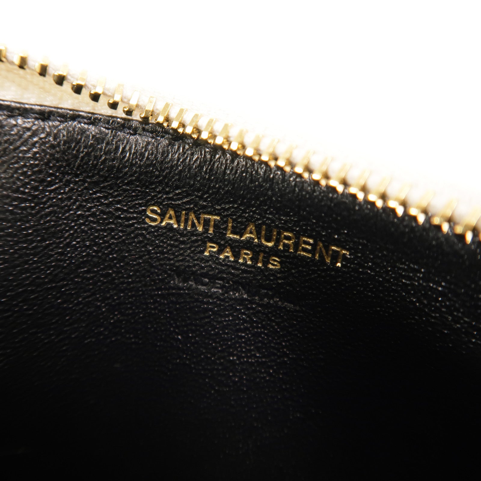 YVES SAINT LAURENT 牛皮皮革Card Case卡片套