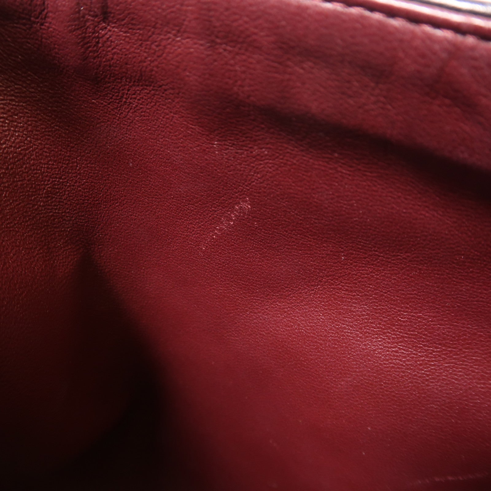 CHANEL 牛皮皮革Large Classic銀扣鏈帶肩背袋